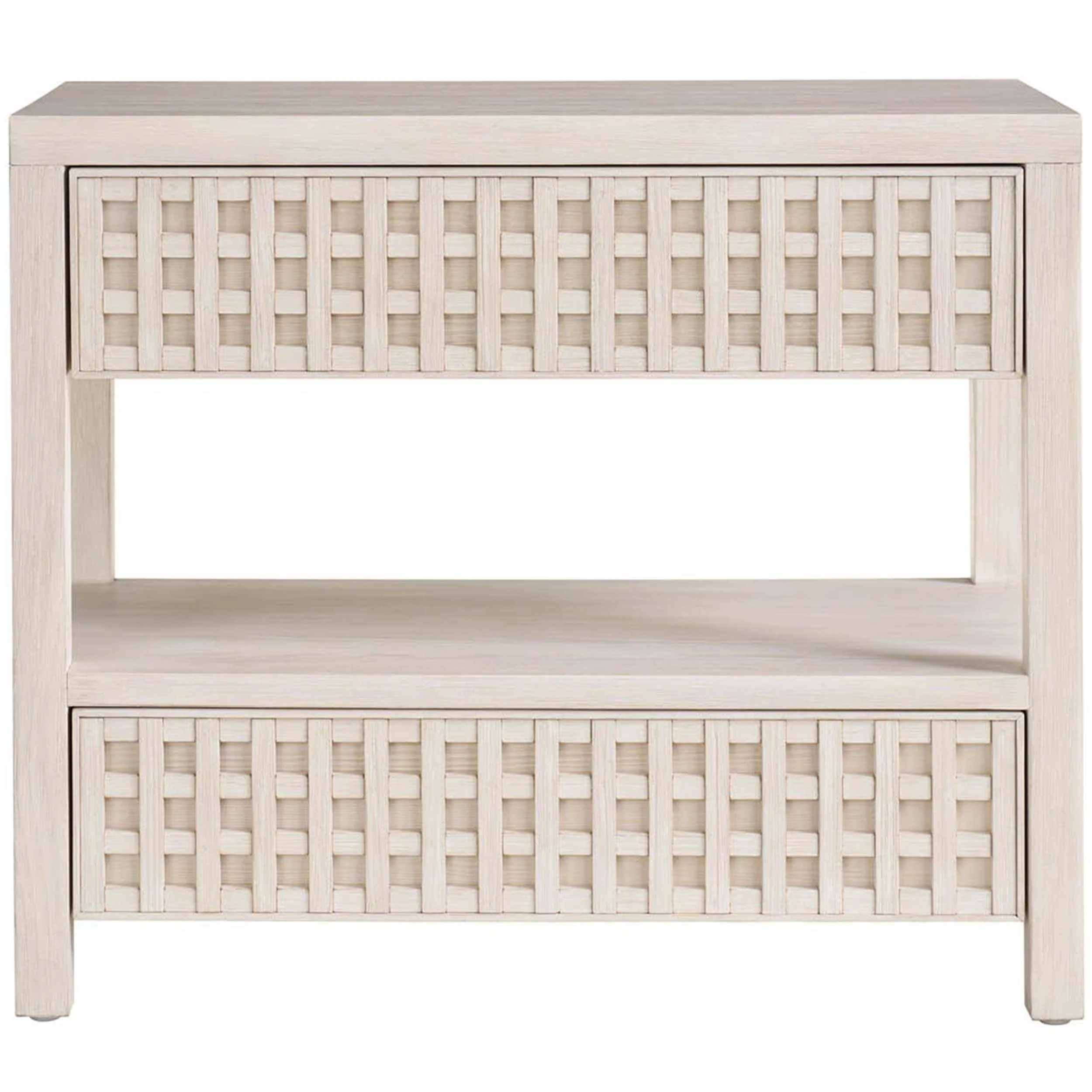 River Rock Lattice Nightstand, River Rock - Image 2