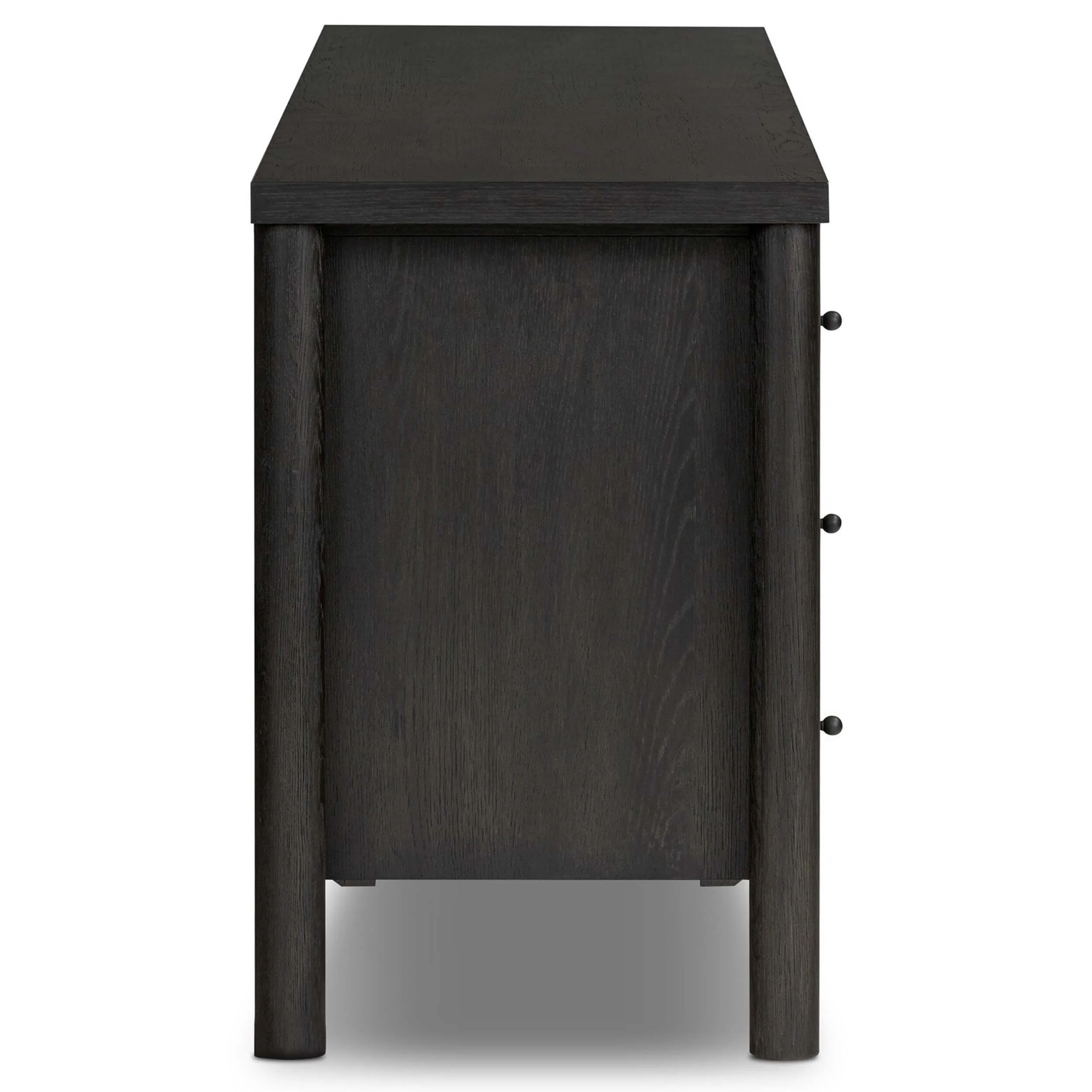 Roark 6 Drawer Dresser, Ebony by Four Hands - Image 4