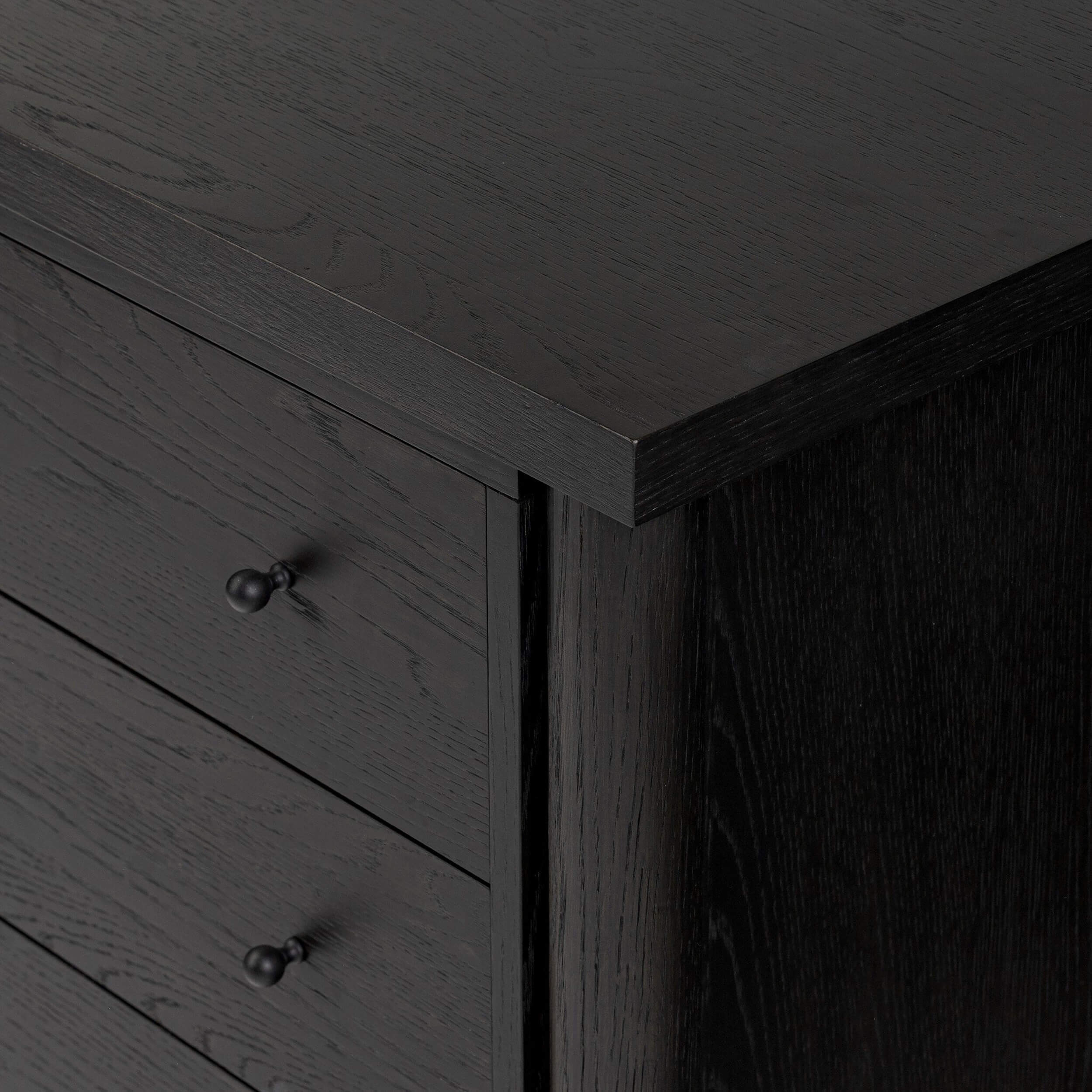 Roark 6 Drawer Dresser, Ebony by Four Hands - Image 5