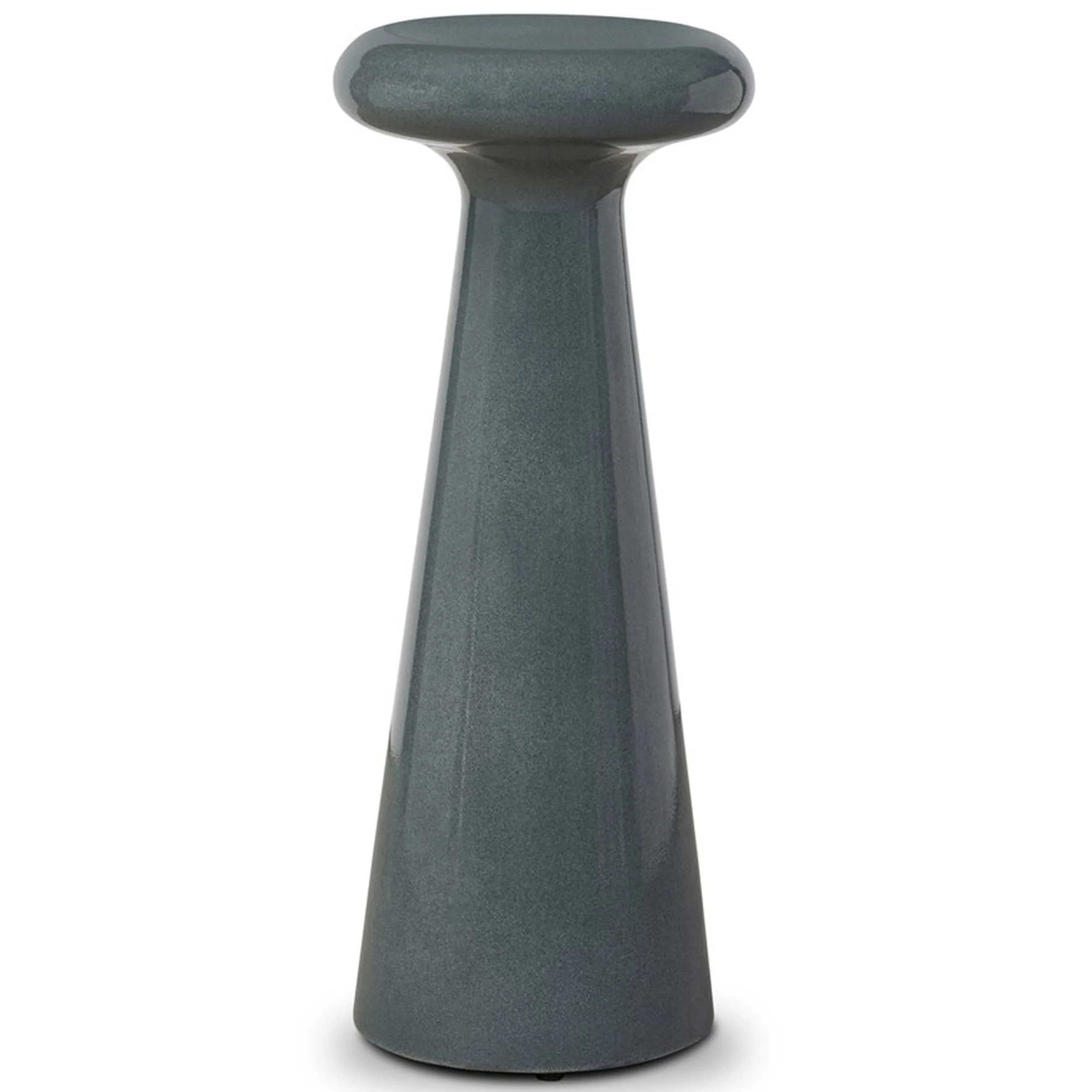 Rochel End Table, Smooth Slate by Four Hands