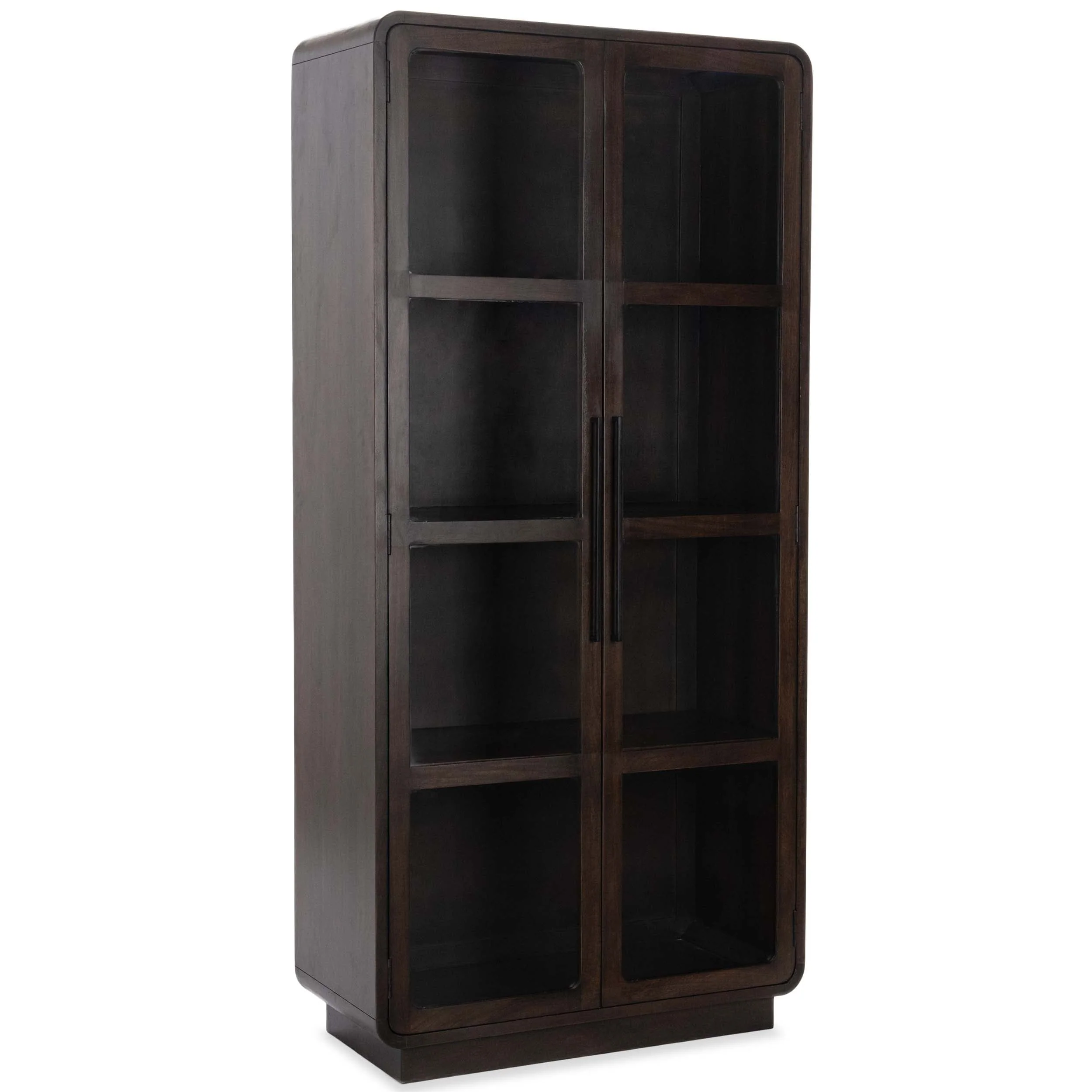 Rogers Tall Cabinet, Dark Brown