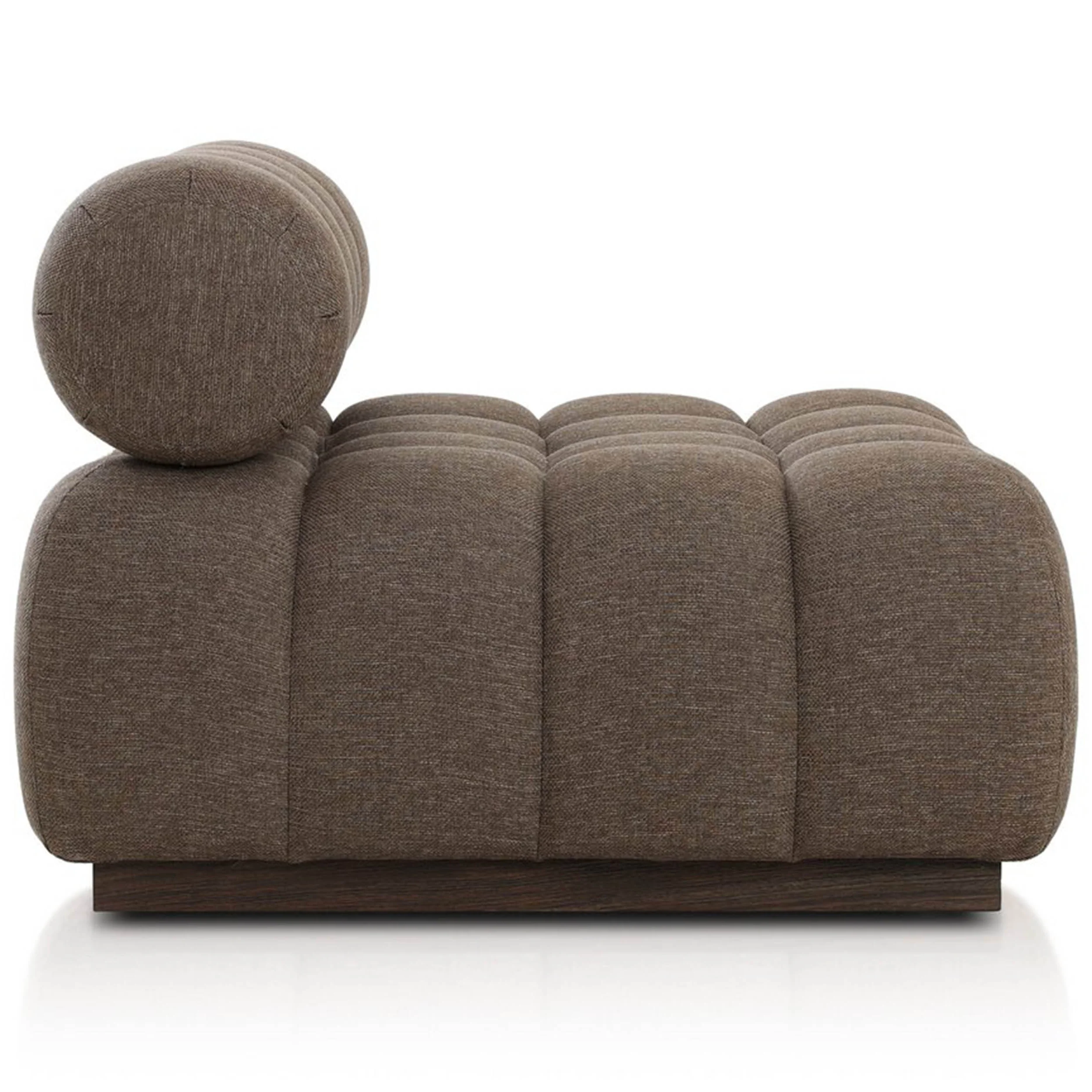 Roma Outdoor Swivel Chair, Ellor Brown by Four Hands - Image 3