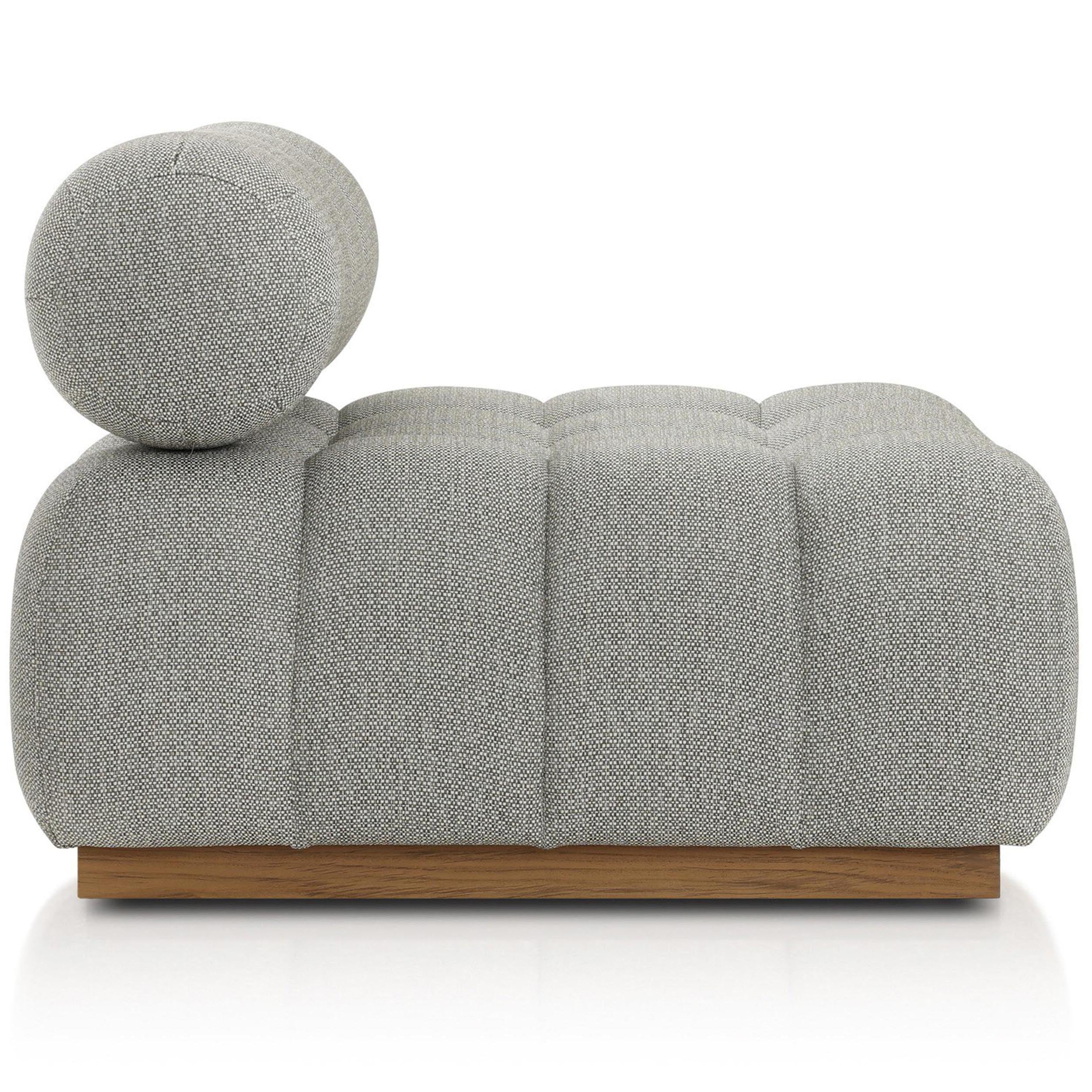 Roma Outdoor Swivel Chair, Faye Ash by Four Hands - Image 3