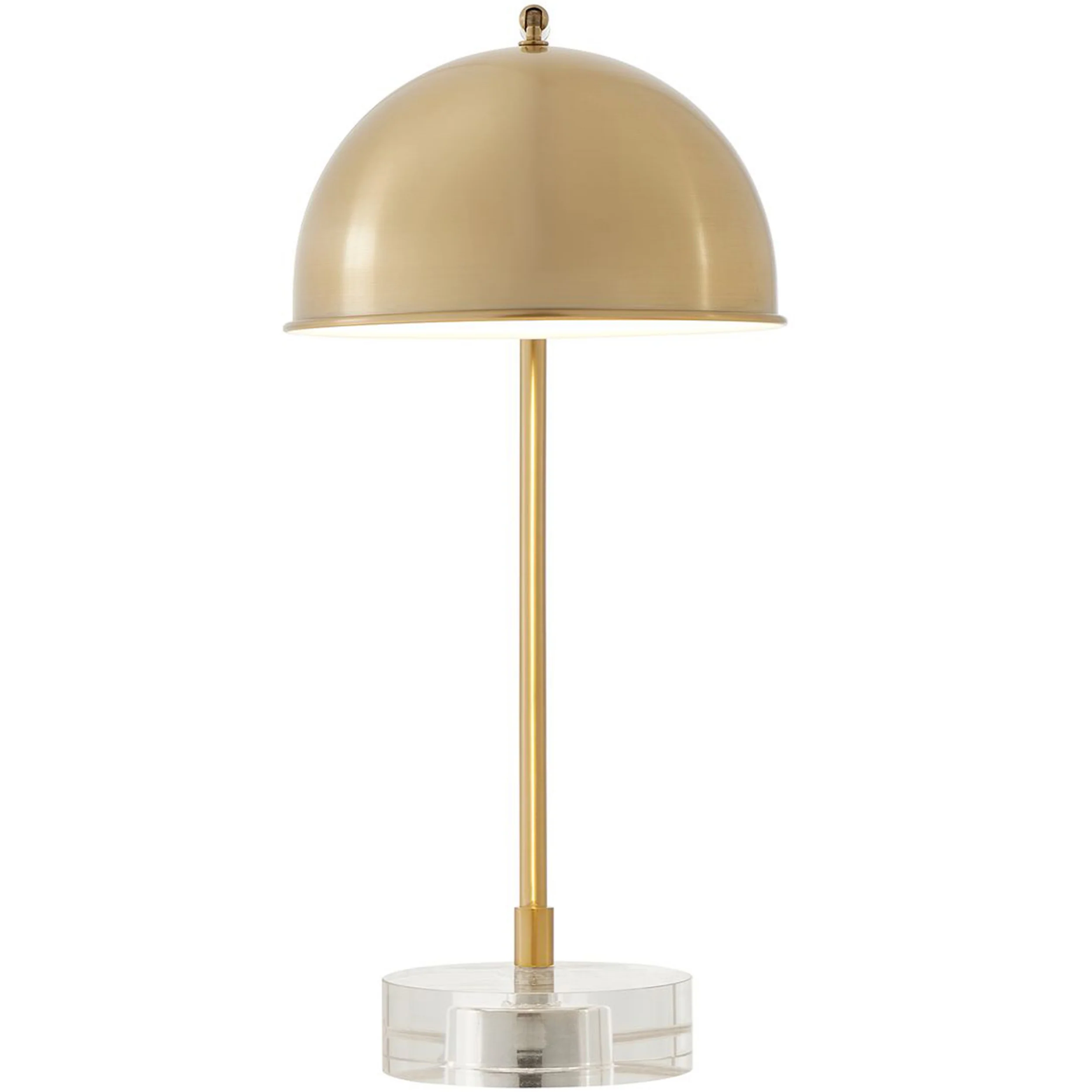 Romani Desk Lamp, Antique Brass - Image 4