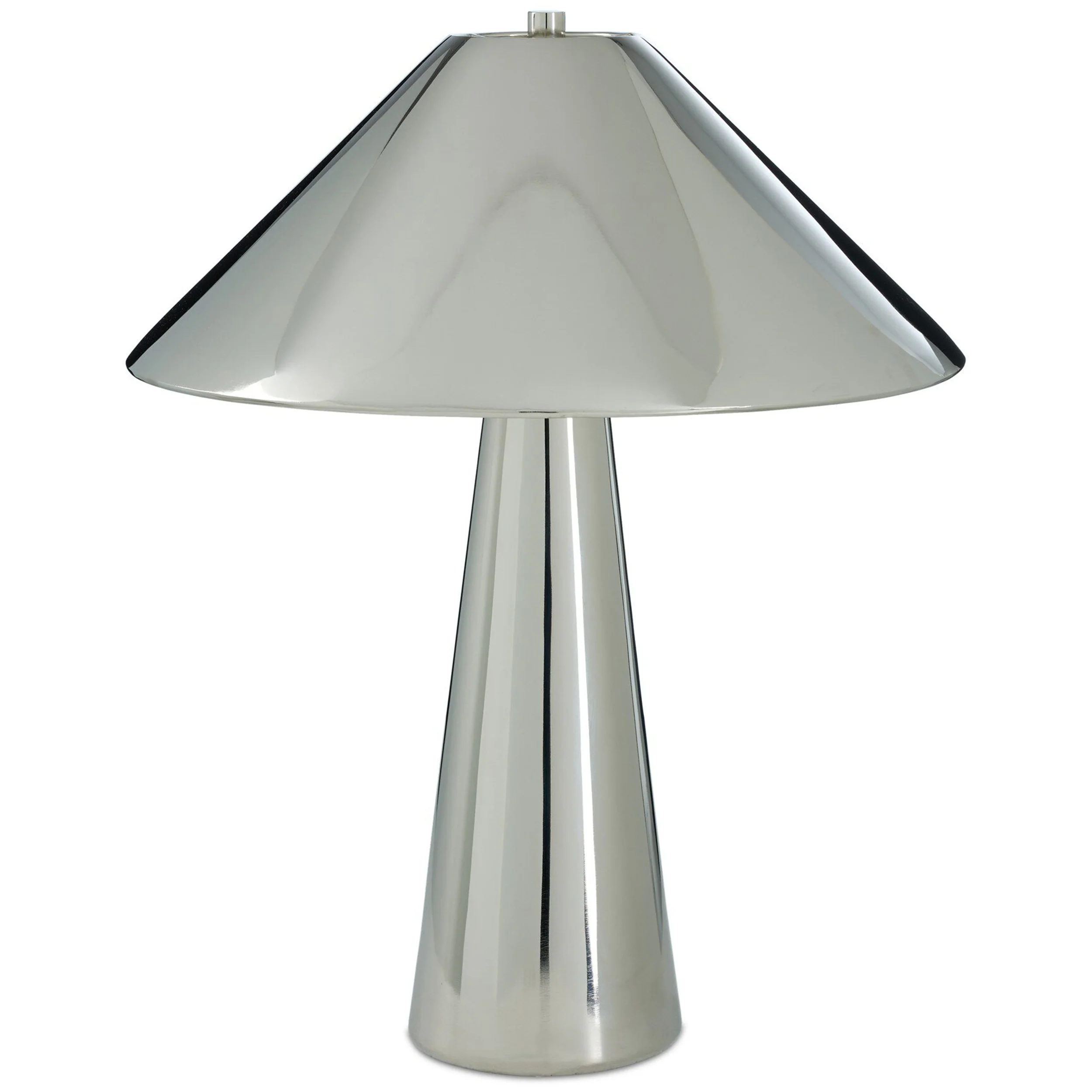 Romani Table Lamp, Nickel by Four Hands