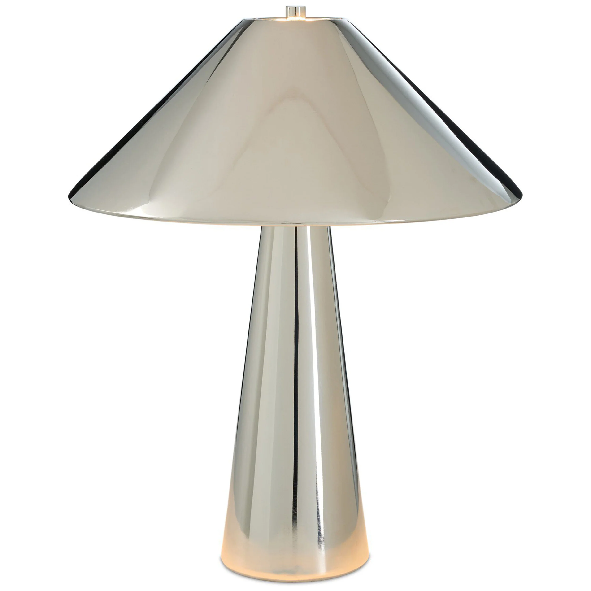 Romani Table Lamp, Nickel by Four Hands - Image 2