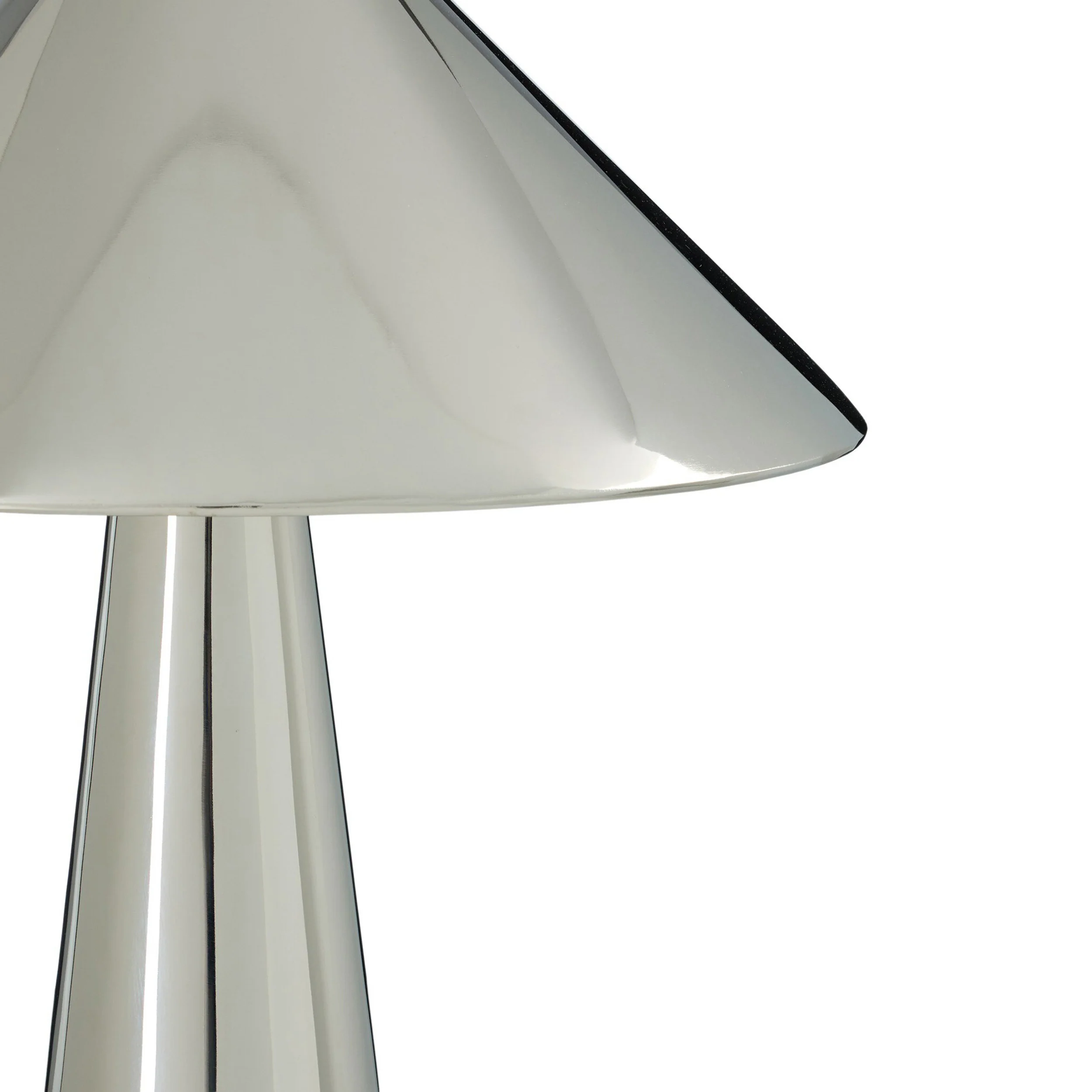 Romani Table Lamp, Nickel by Four Hands - Image 3