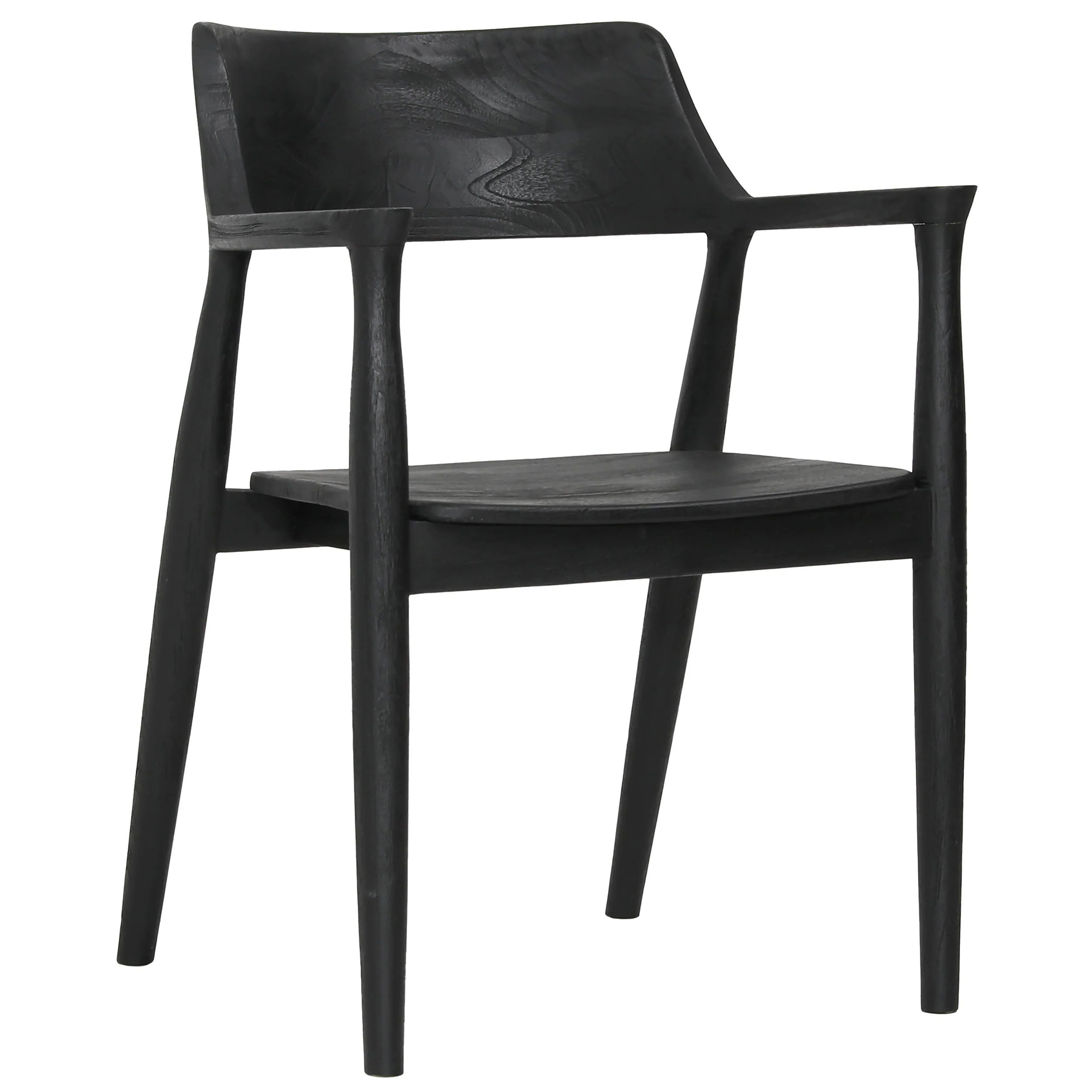 Stafford Dining Chair, Black, Set of 2