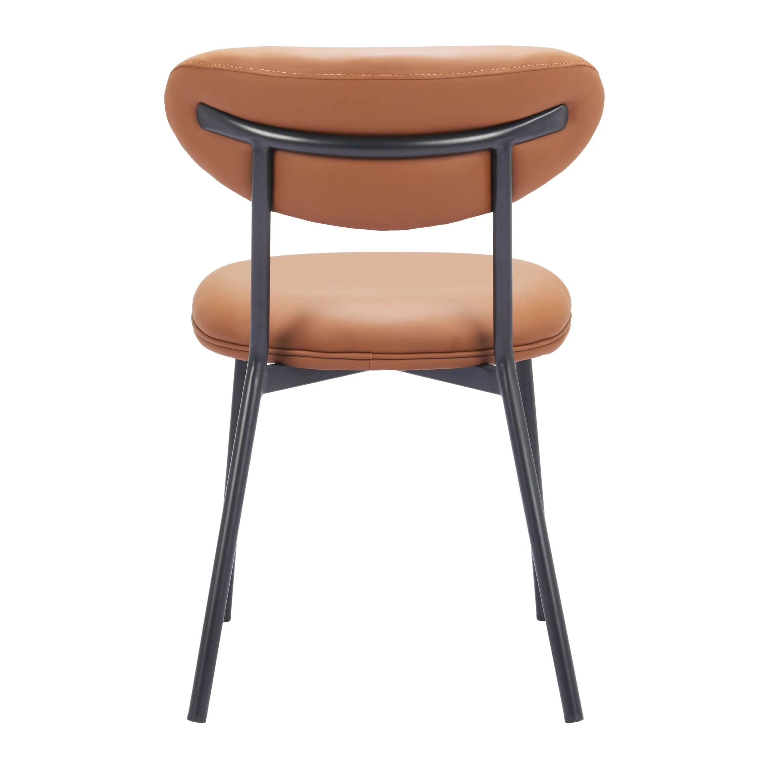 Rorun Dining Chair, Brown, Set of 2 - Image 2