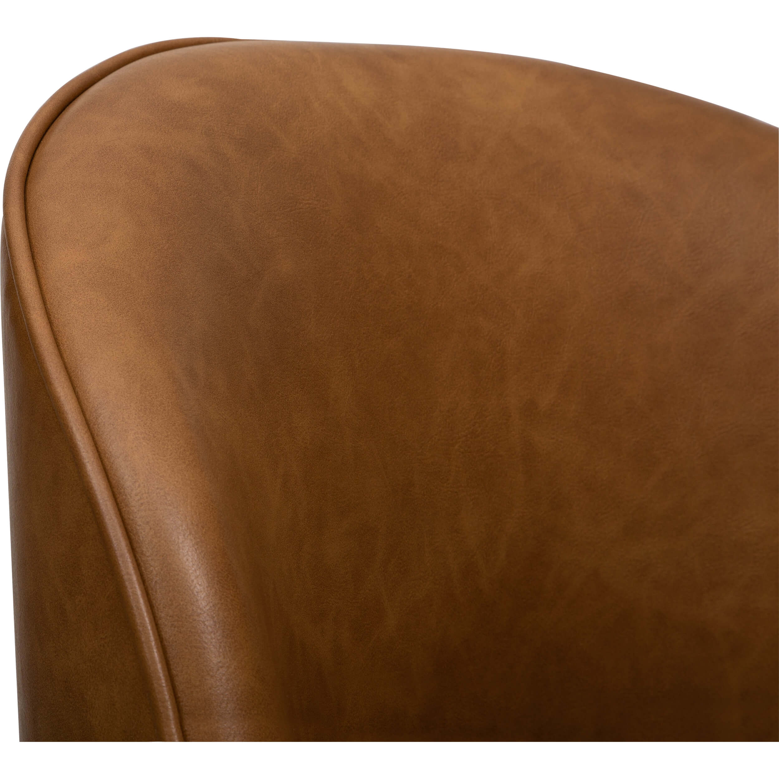 Rory Swivel Dining Chair, Copley Camel, Set of 2 - Image 4