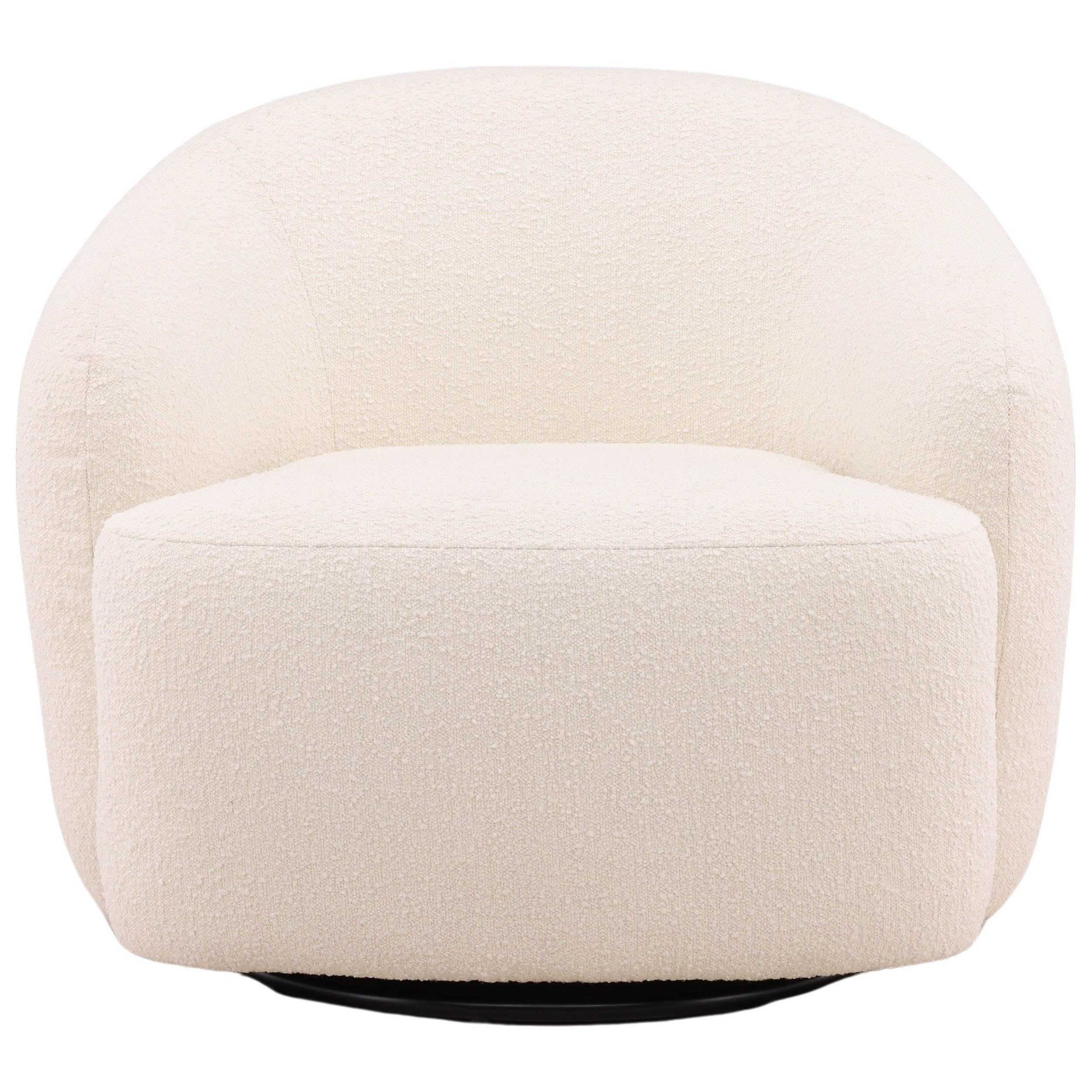 Viviana Swivel Chair, Cream - Image 2