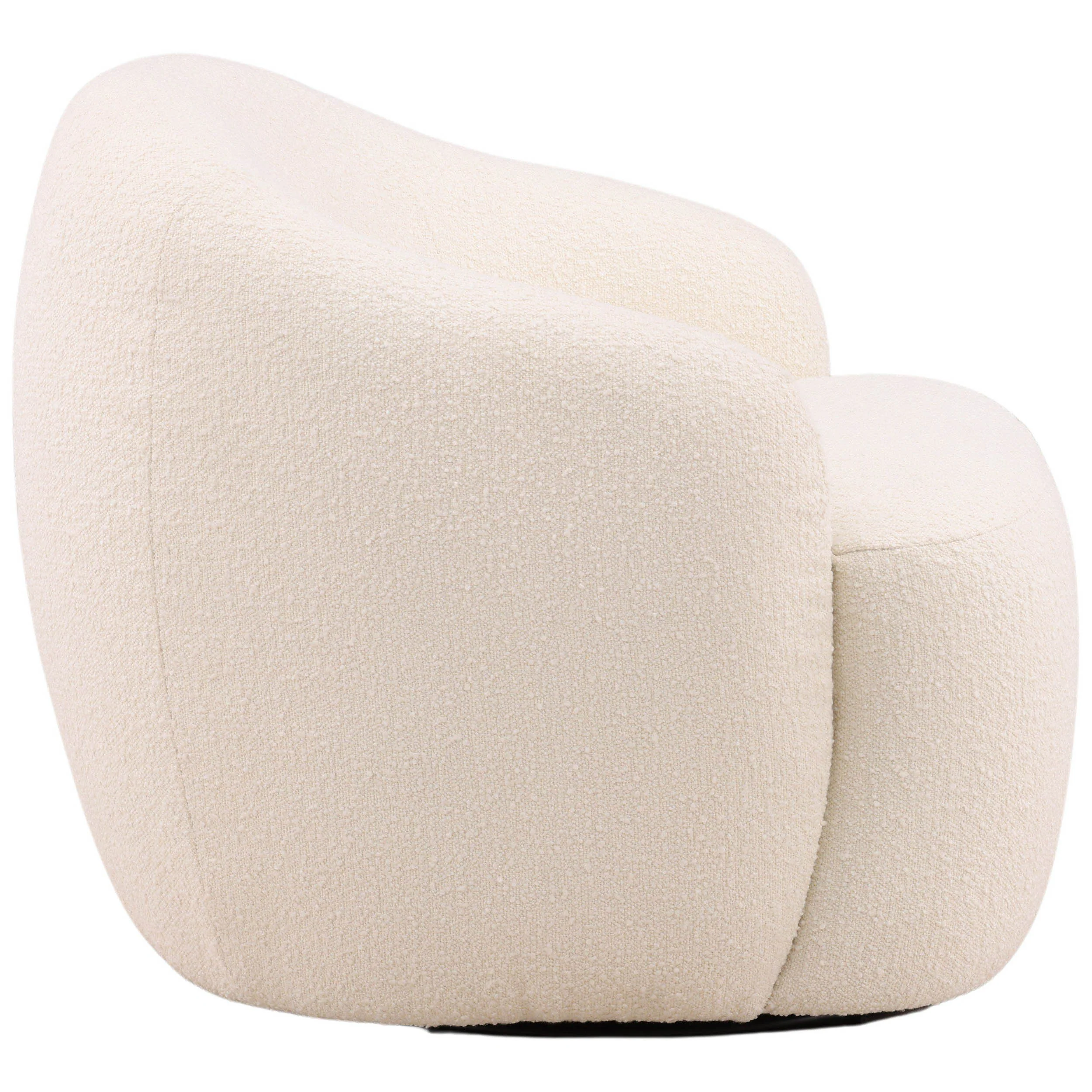 Viviana Swivel Chair, Cream - Image 3