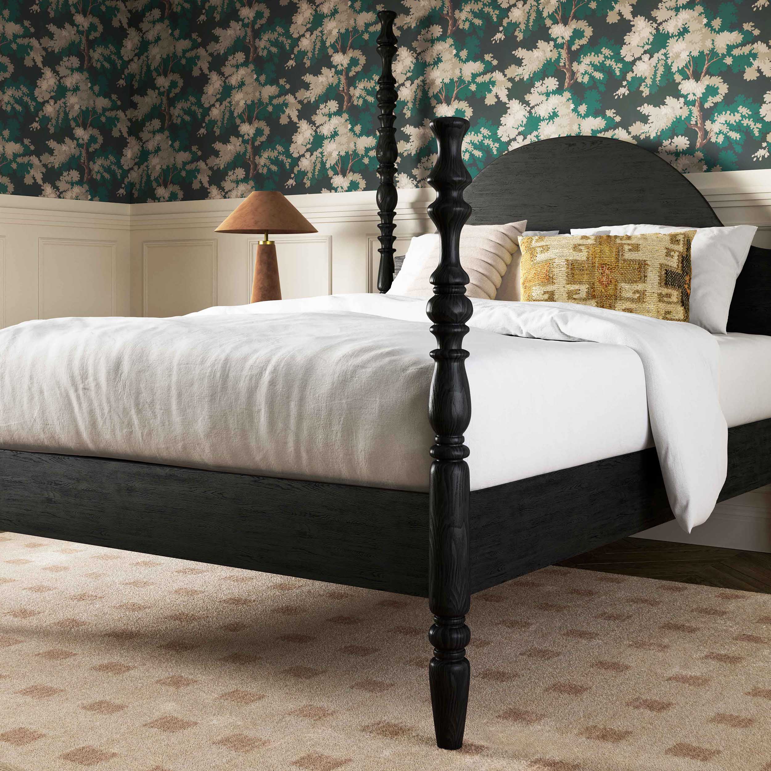 Rosalie Bed, Black - Image 12
