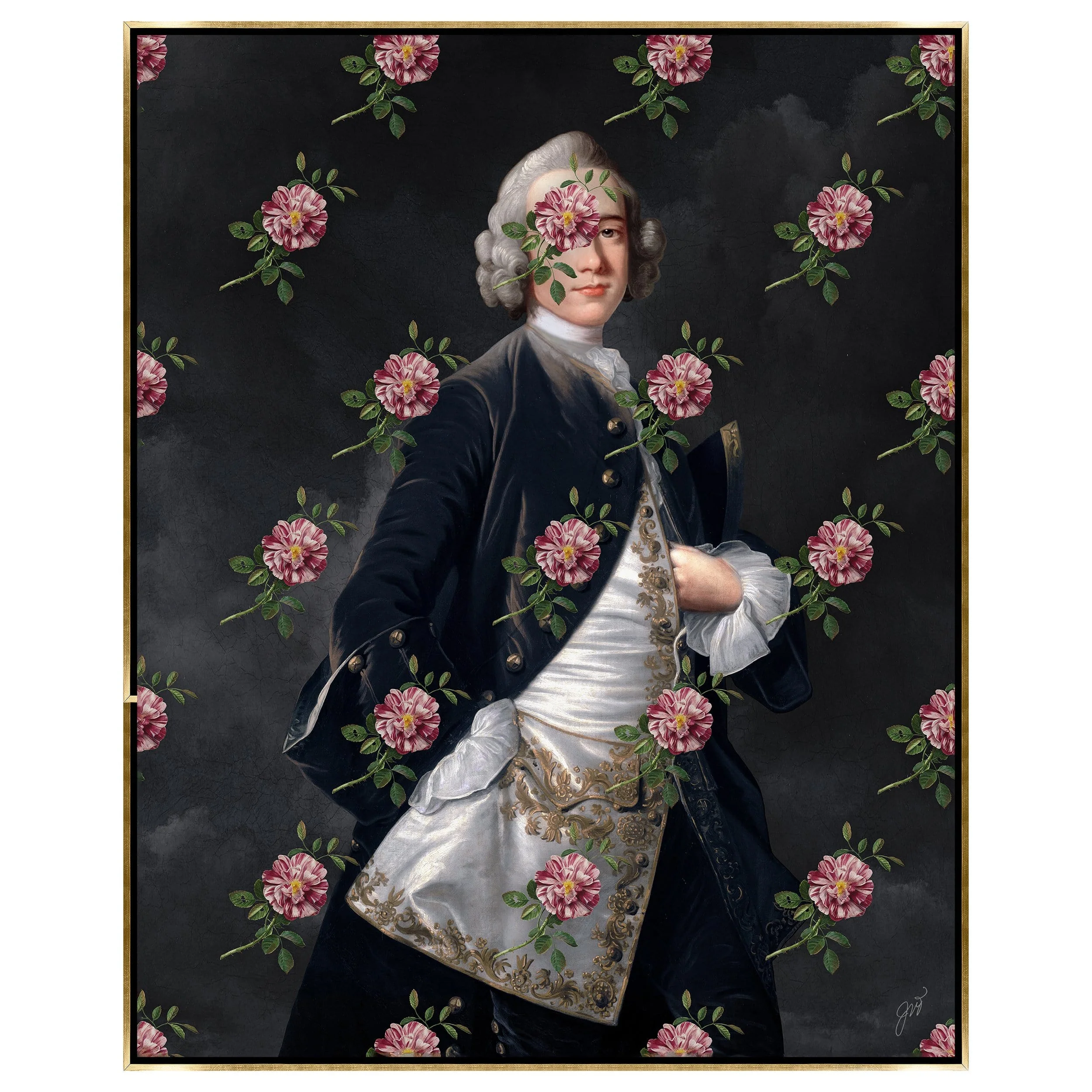 Rose All Day II Framed