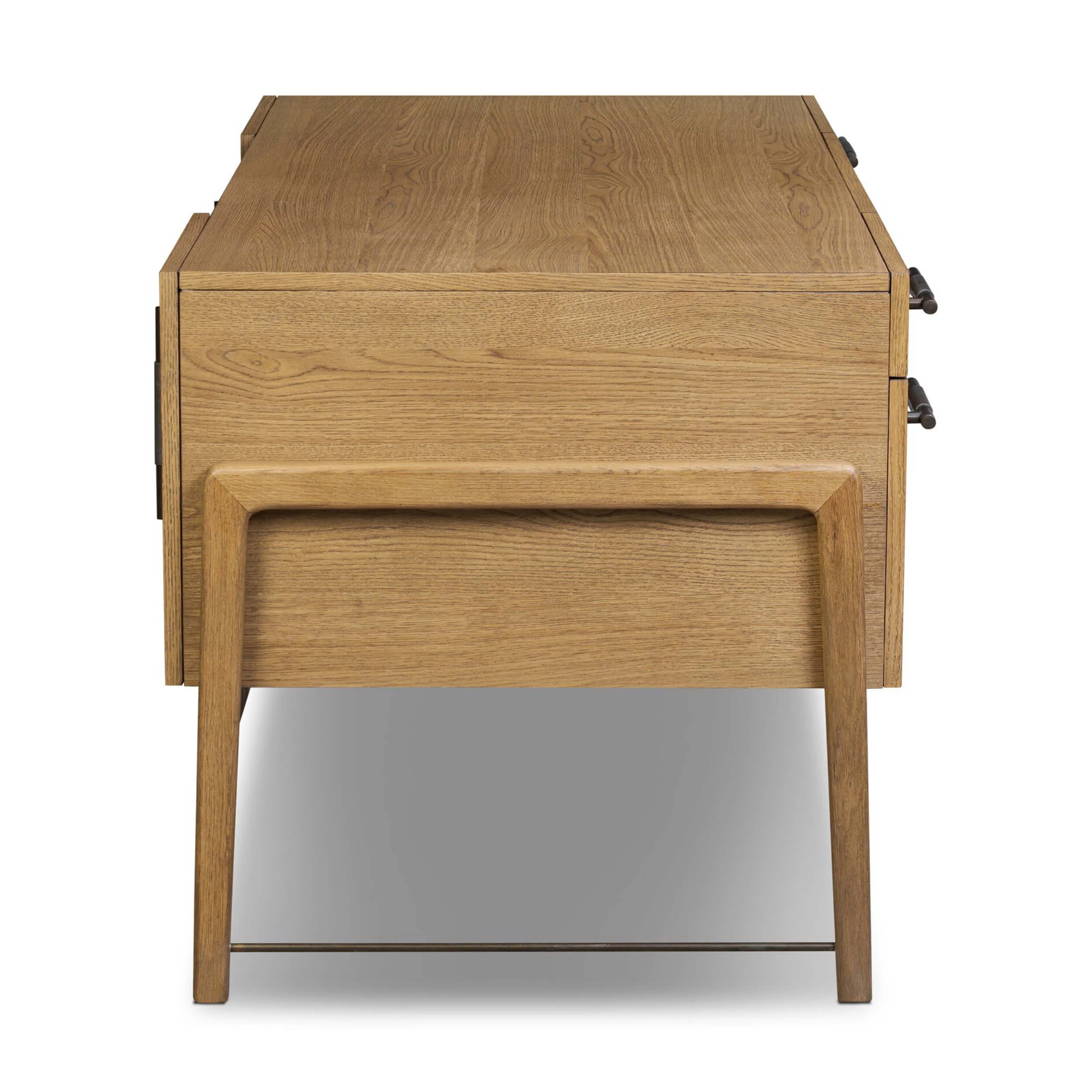 Rosedale Executive Desk, Amber Oak by Four Hands - Image 3