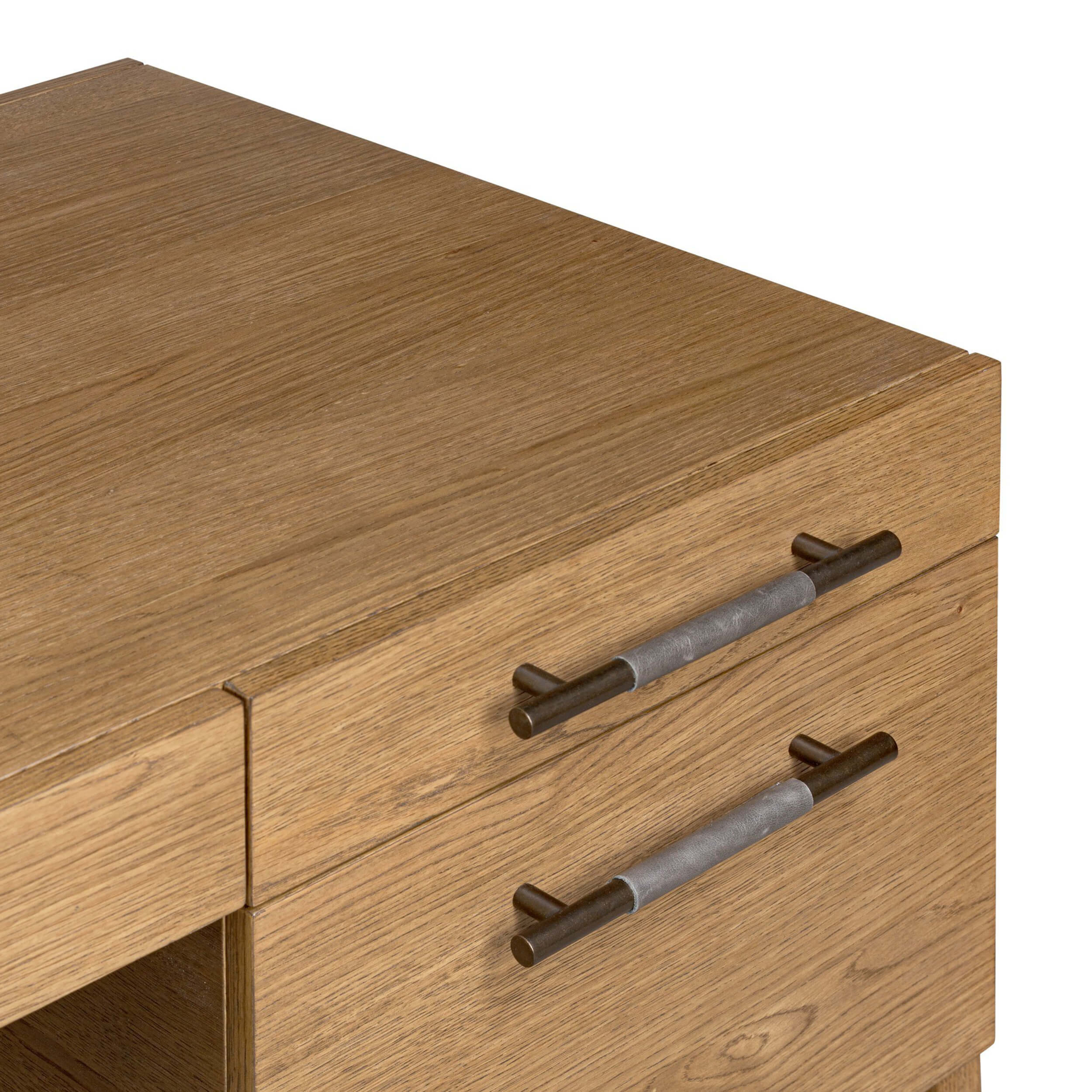 Rosedale Executive Desk, Amber Oak by Four Hands - Image 4