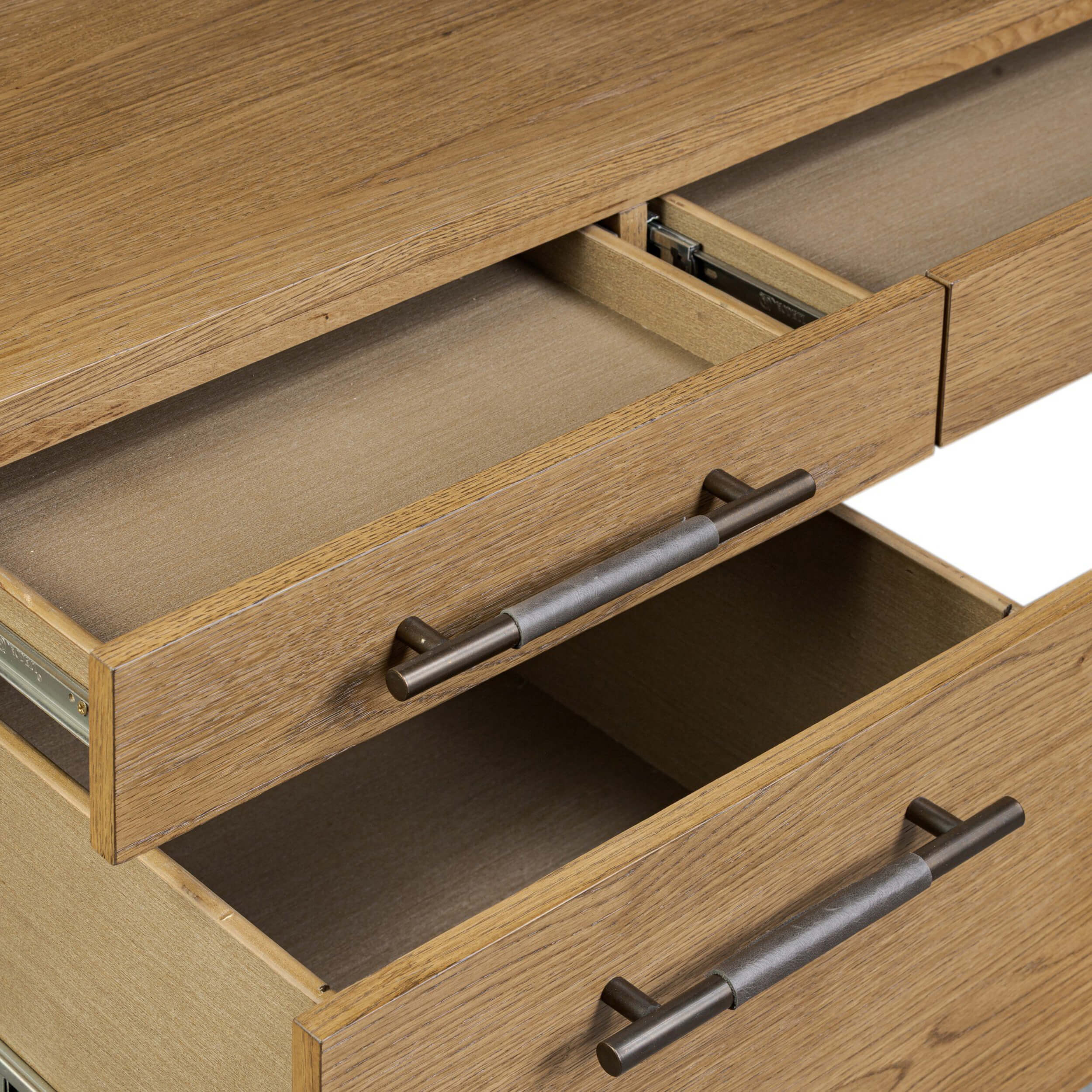 Rosedale Executive Desk, Amber Oak by Four Hands - Image 5