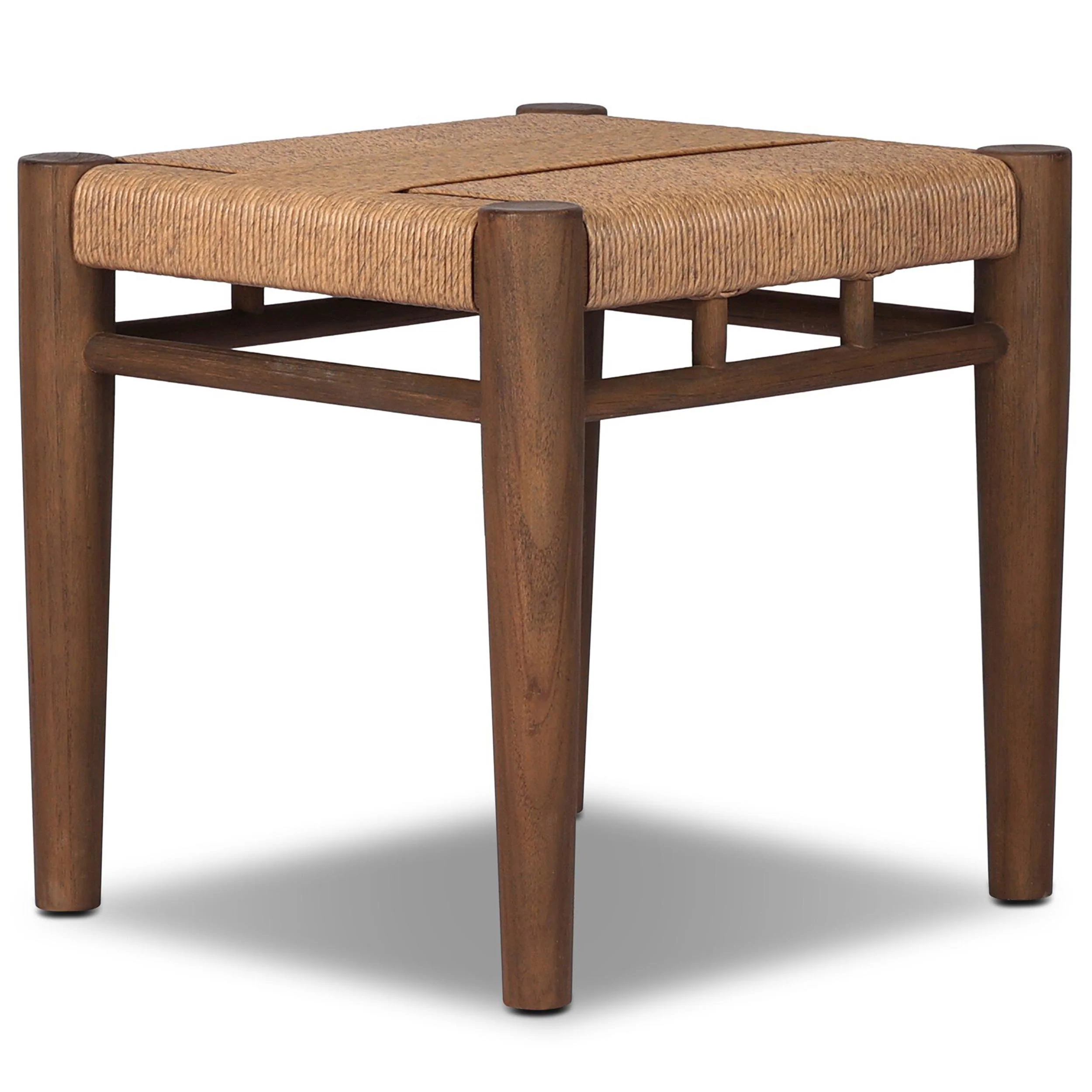 Rothler Outdoor Accent Stool, Textured Sand by Four Hands - Image 4