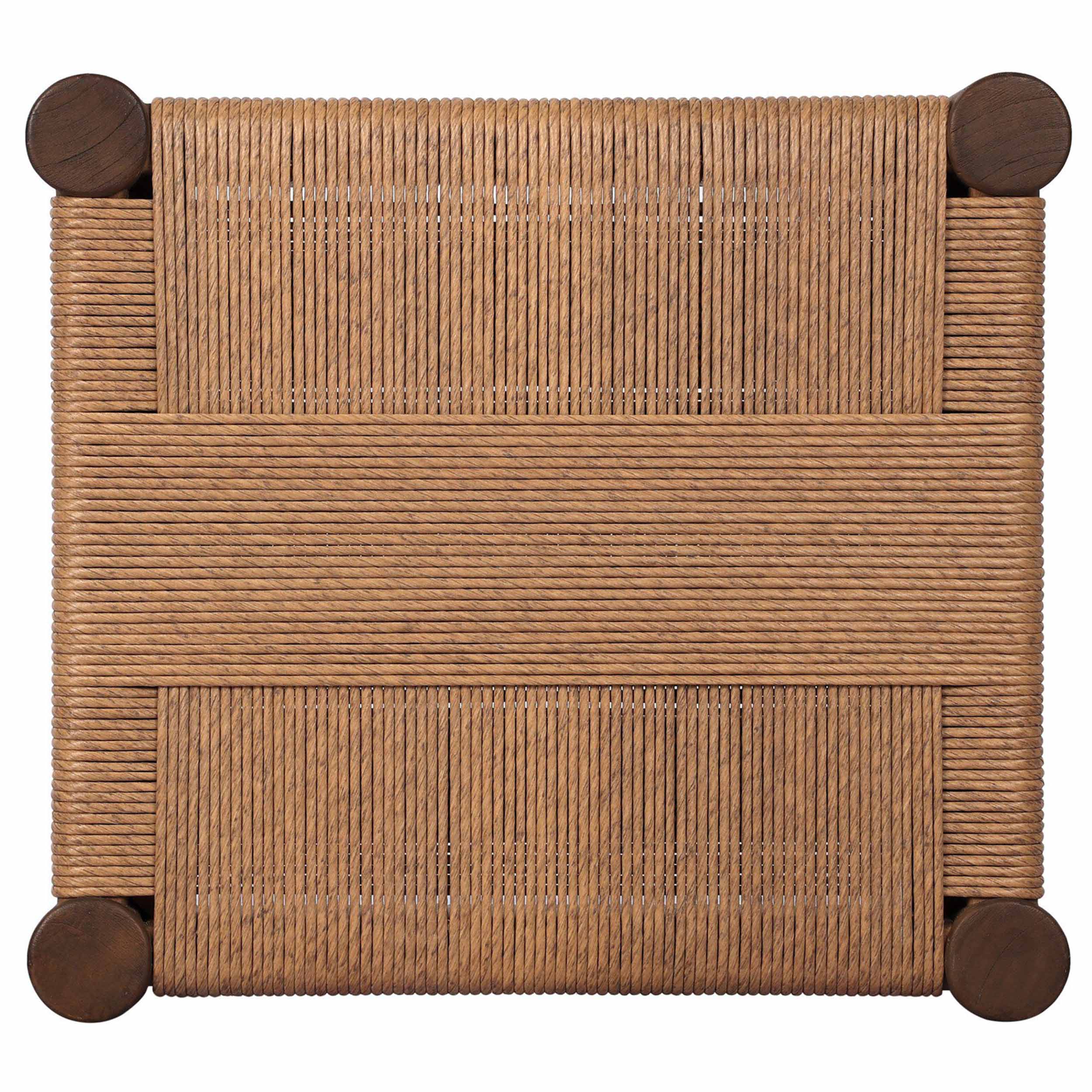Rothler Outdoor Accent Stool, Textured Sand by Four Hands - Image 6
