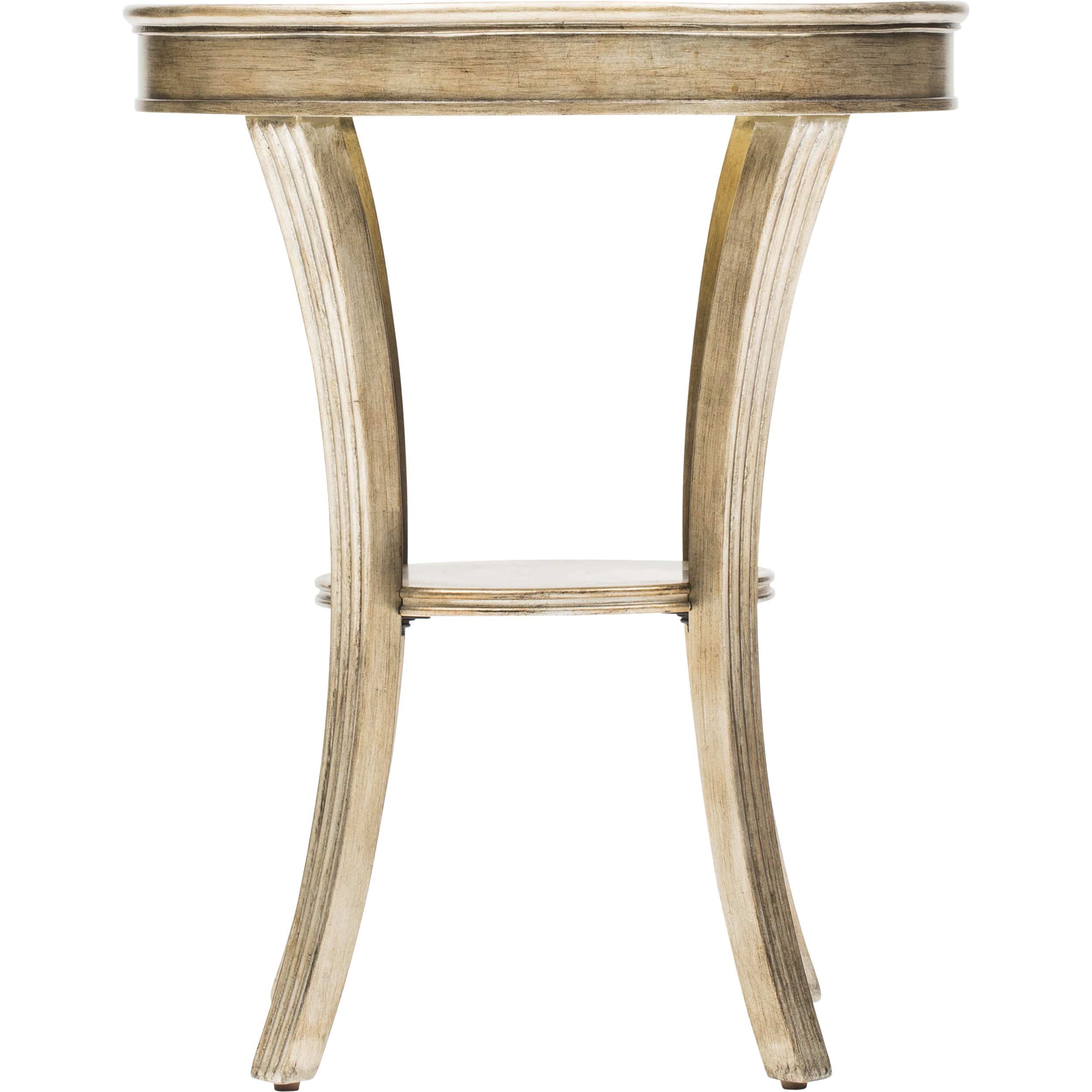 Round Mirror Accent Table - Image 2