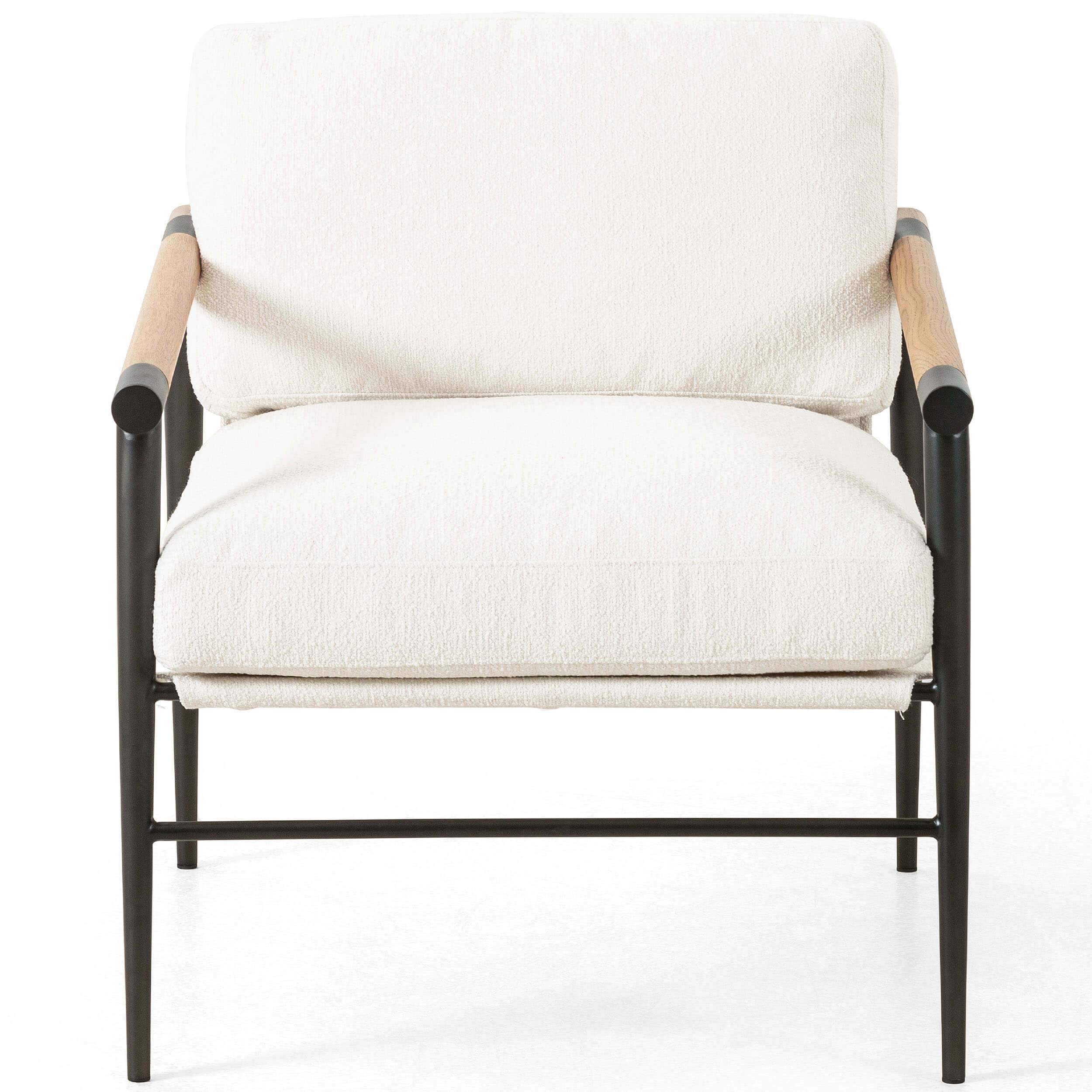 Rowen Chair, Fayette Cloud by Four Hands - Image 2