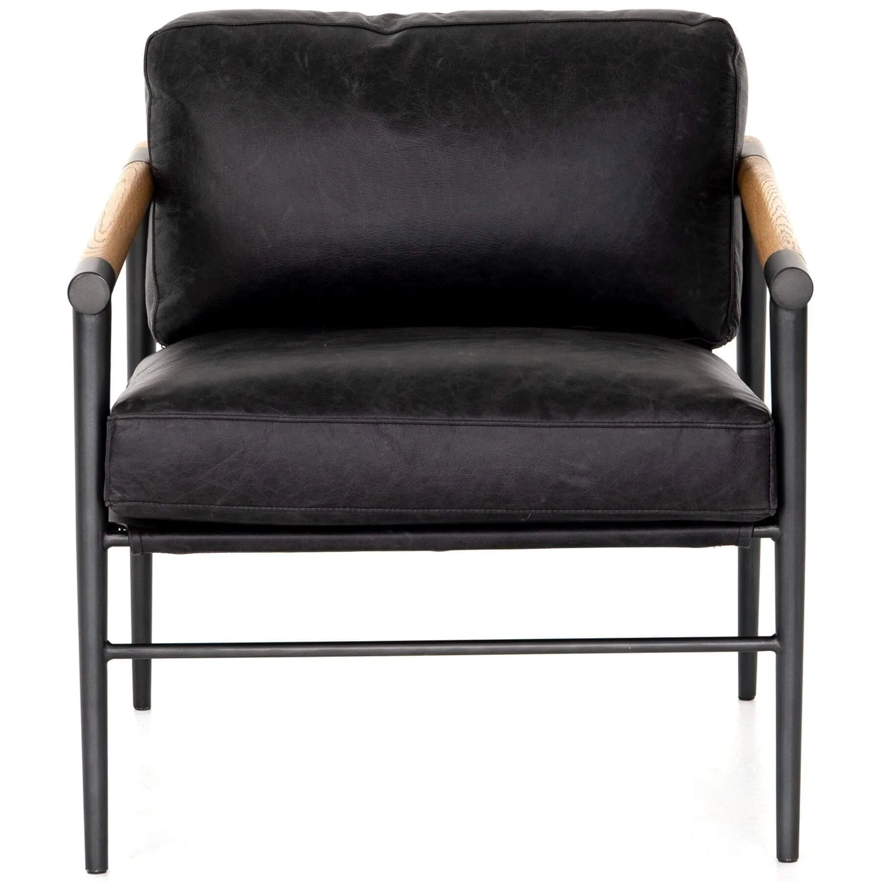 Rowen Leather Chair, Sonoma Black - Image 2