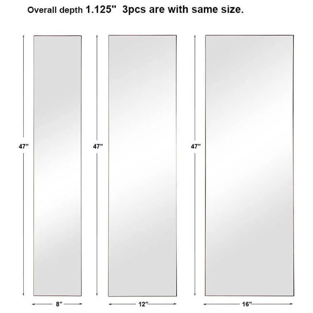 Rowling Mirrors, Set of 3 - Image 8