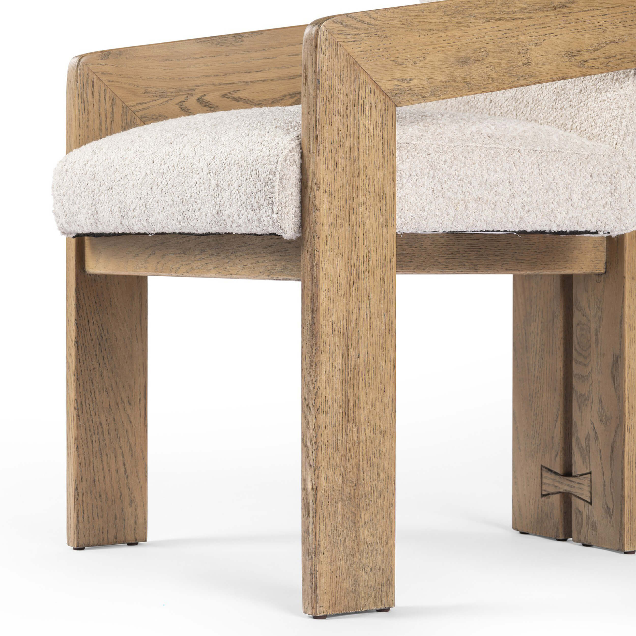 Roxy Dining Arm Chair, Somerton Ash by Four Hands - Image 6