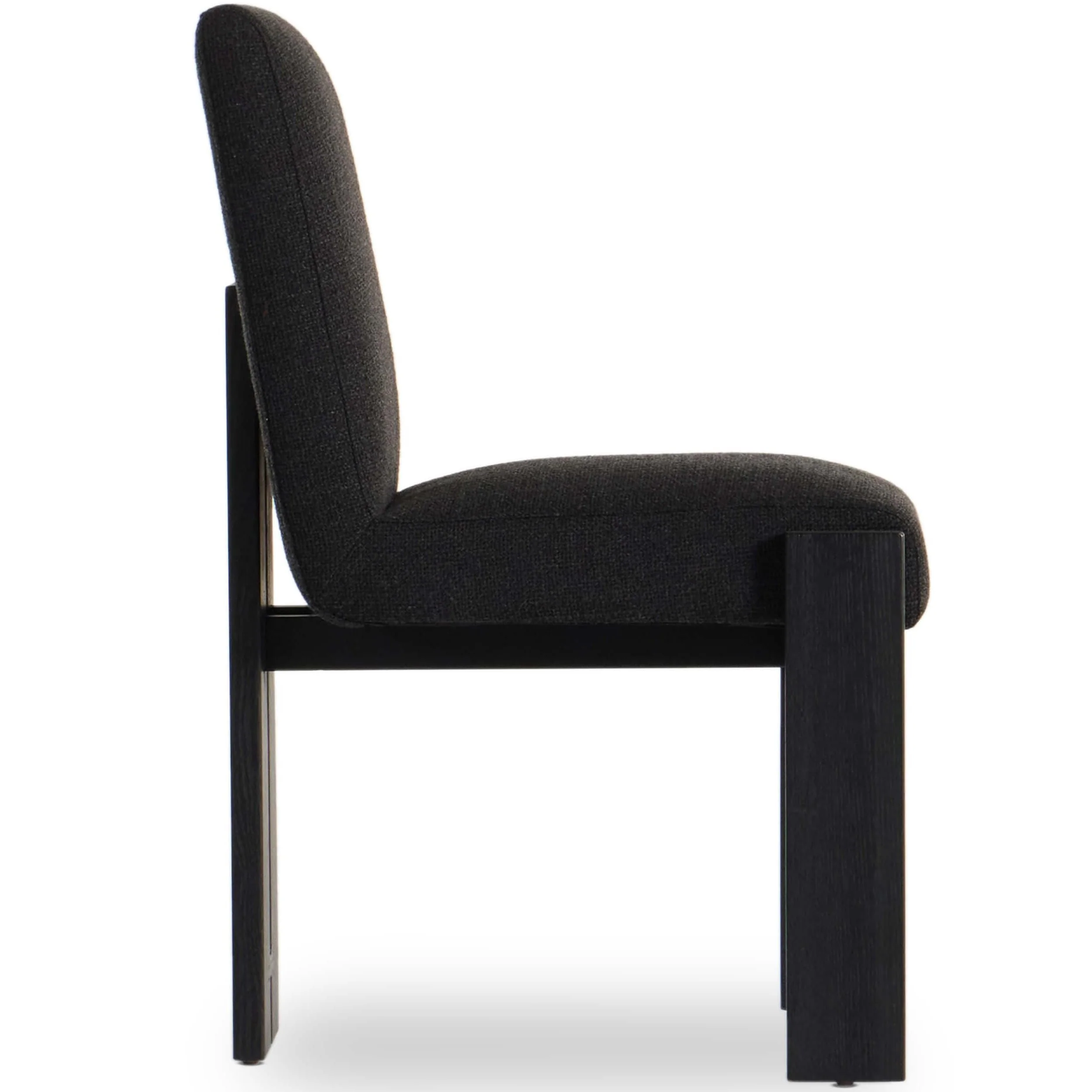 Roxy Dining Chair, Gibson Black, Set of 2 by Four Hands - Image 3