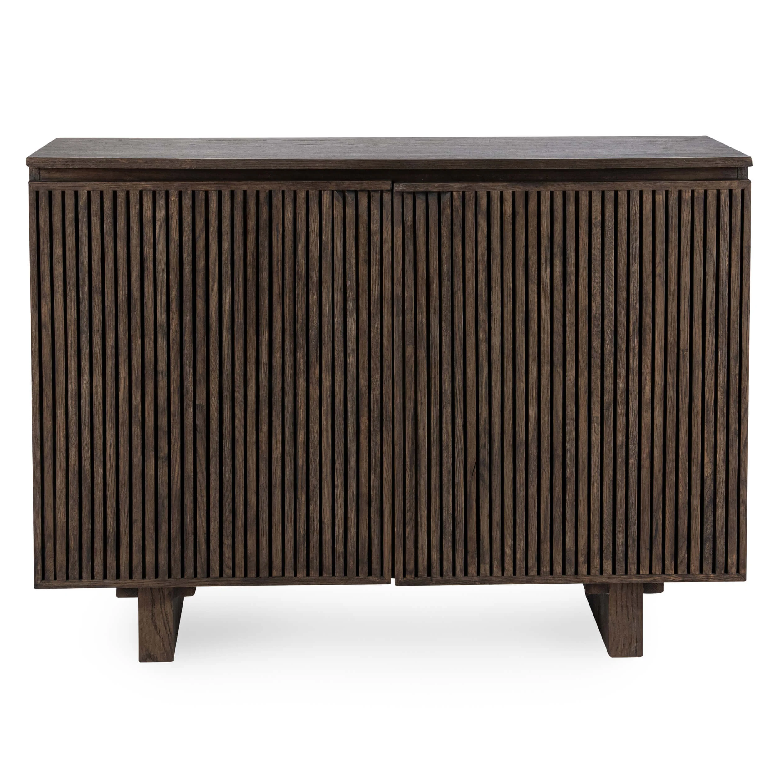 Roya 2 Door Cabinet, Toasted Brown - Image 2