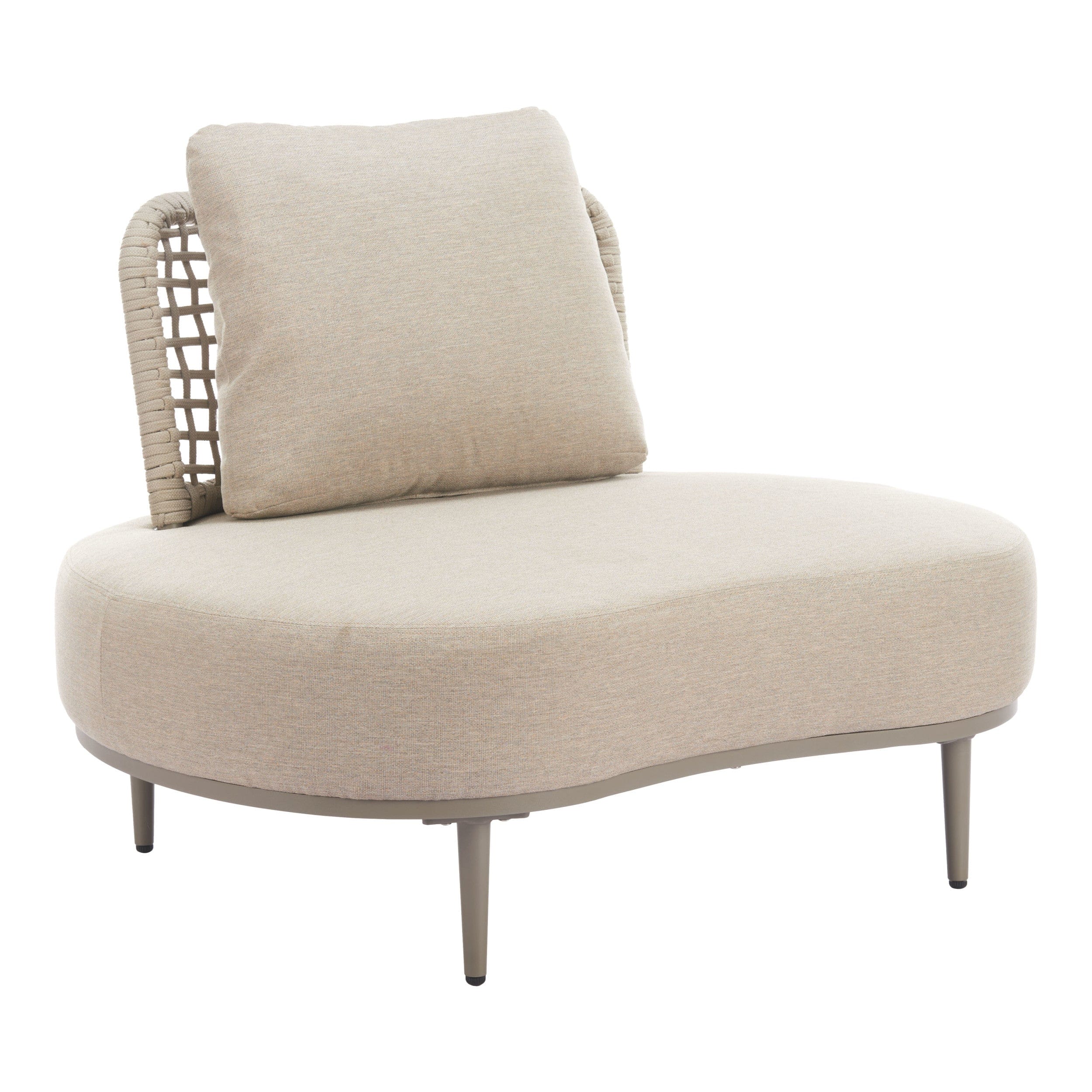 Ruhe Accent Chair, Beige