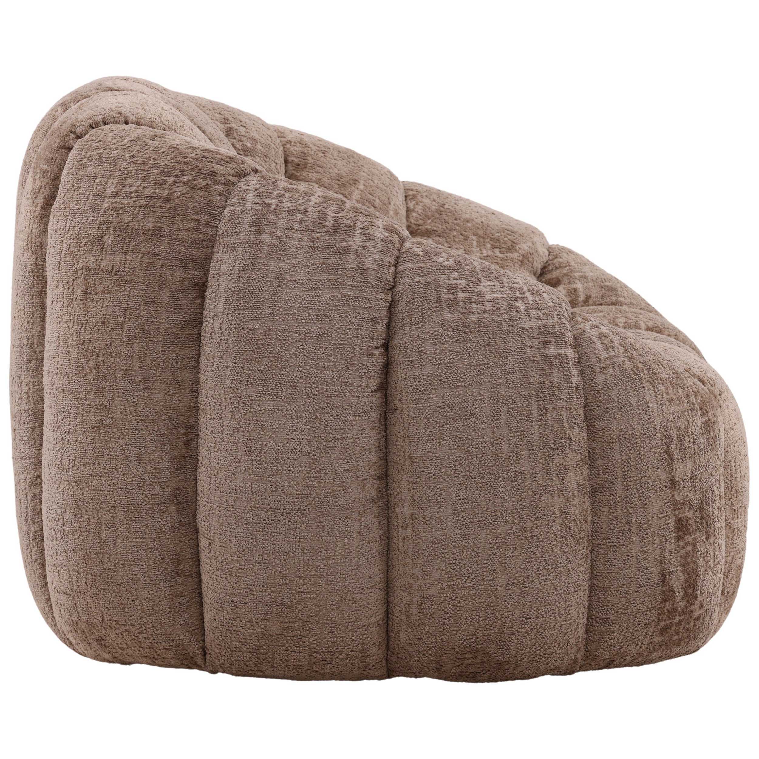 Rume Swivel Chair, Brown - Image 3