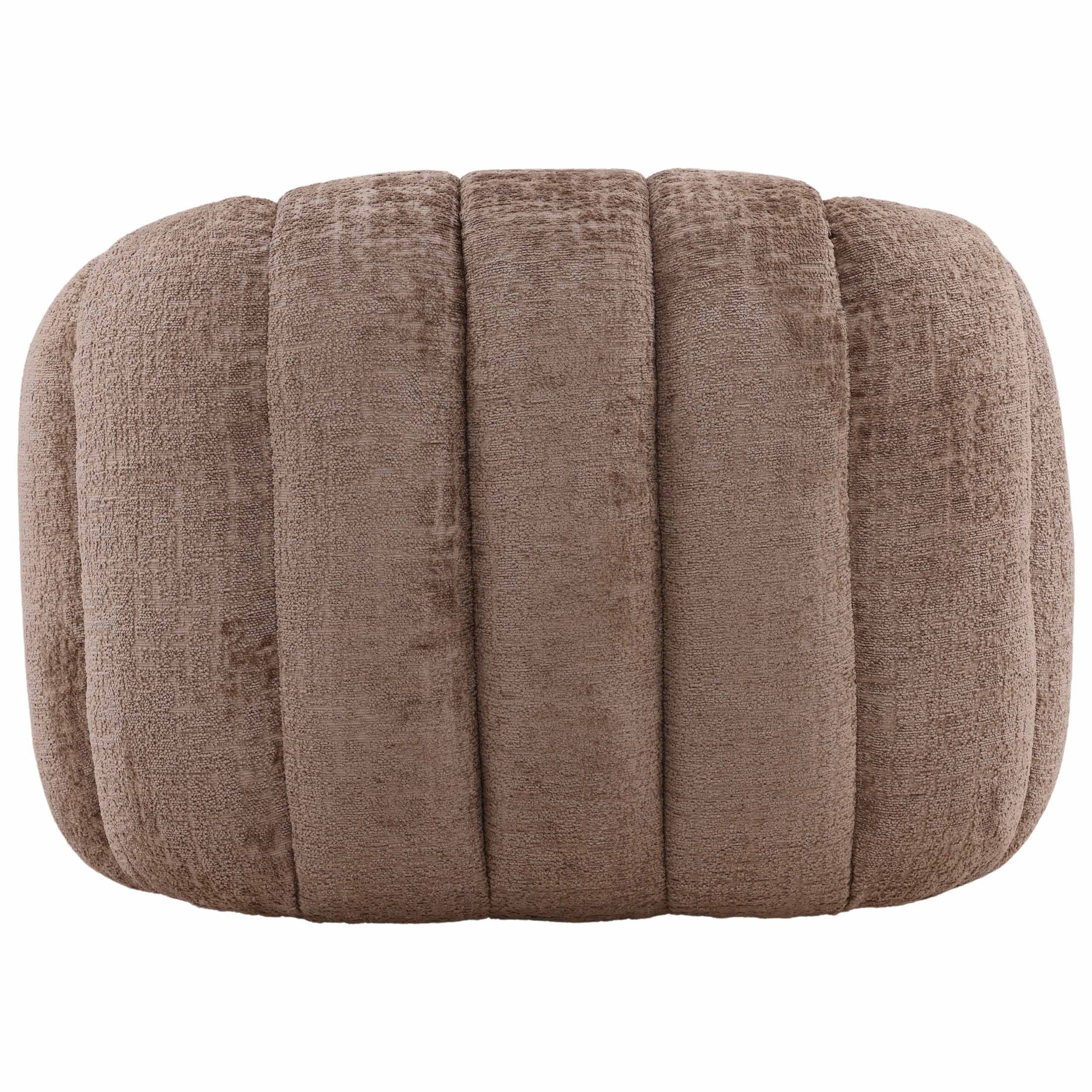 Rume Swivel Chair, Brown - Image 4