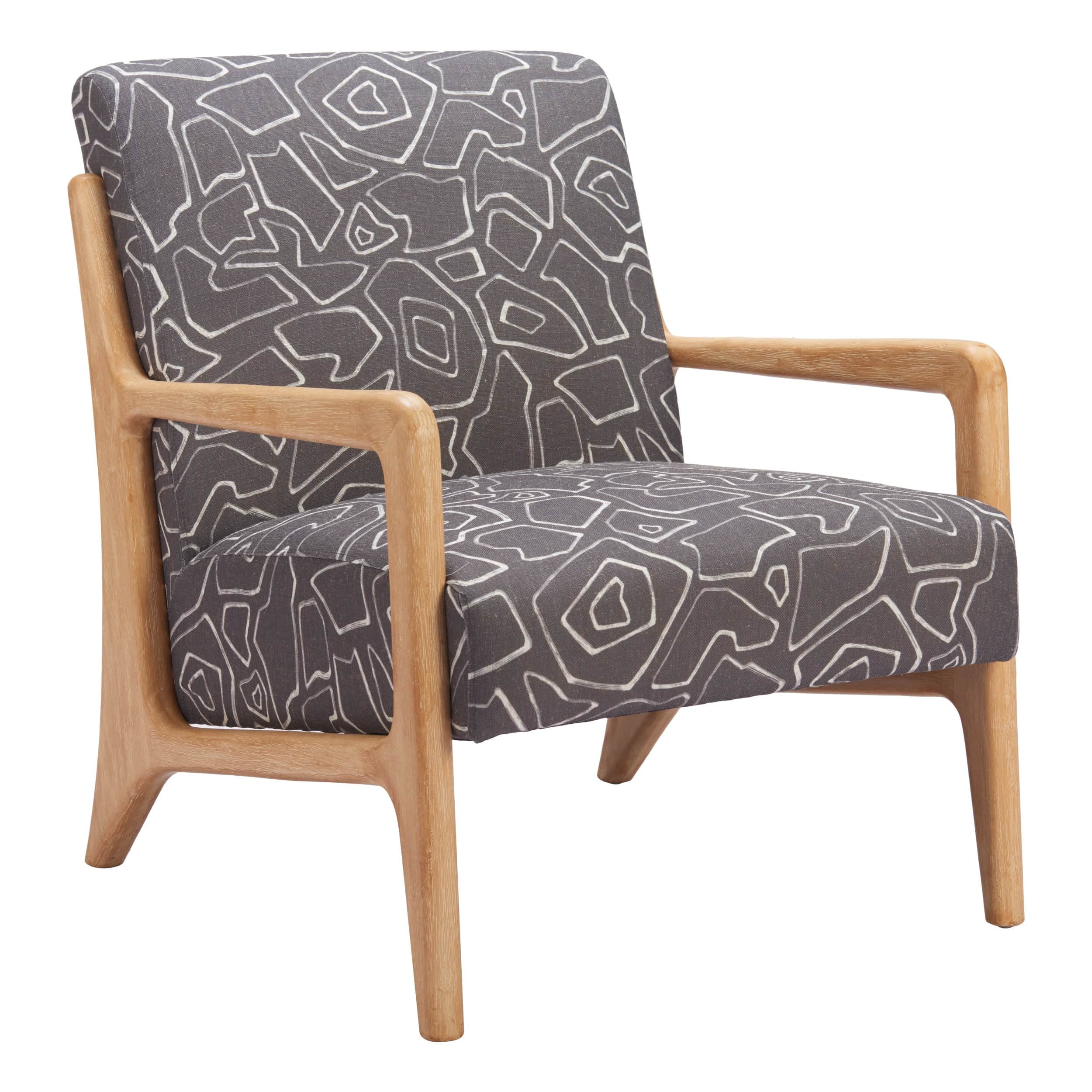 Runa Chair, Gray & Natural