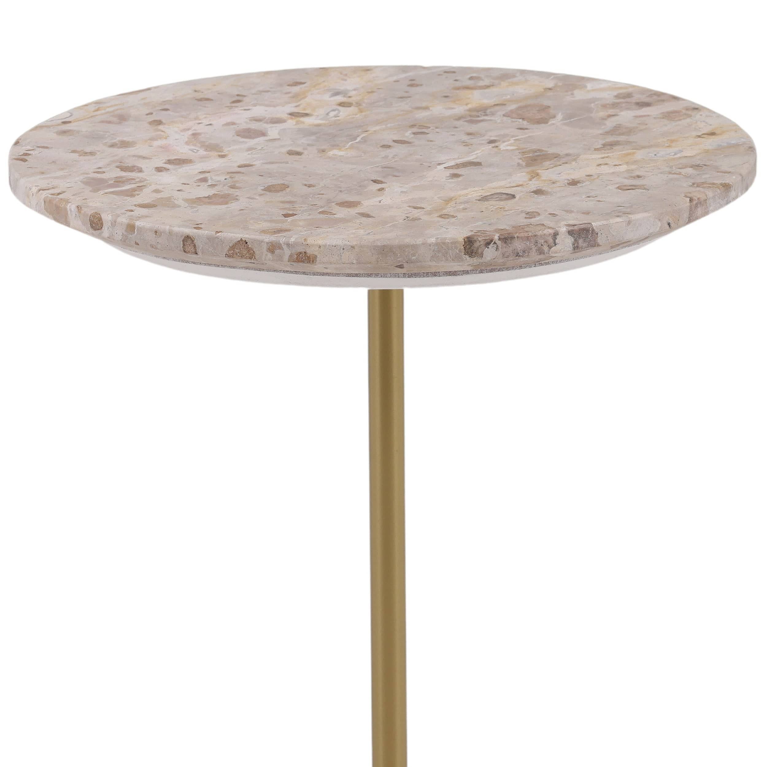 Rune Side Table, Beige - Image 3