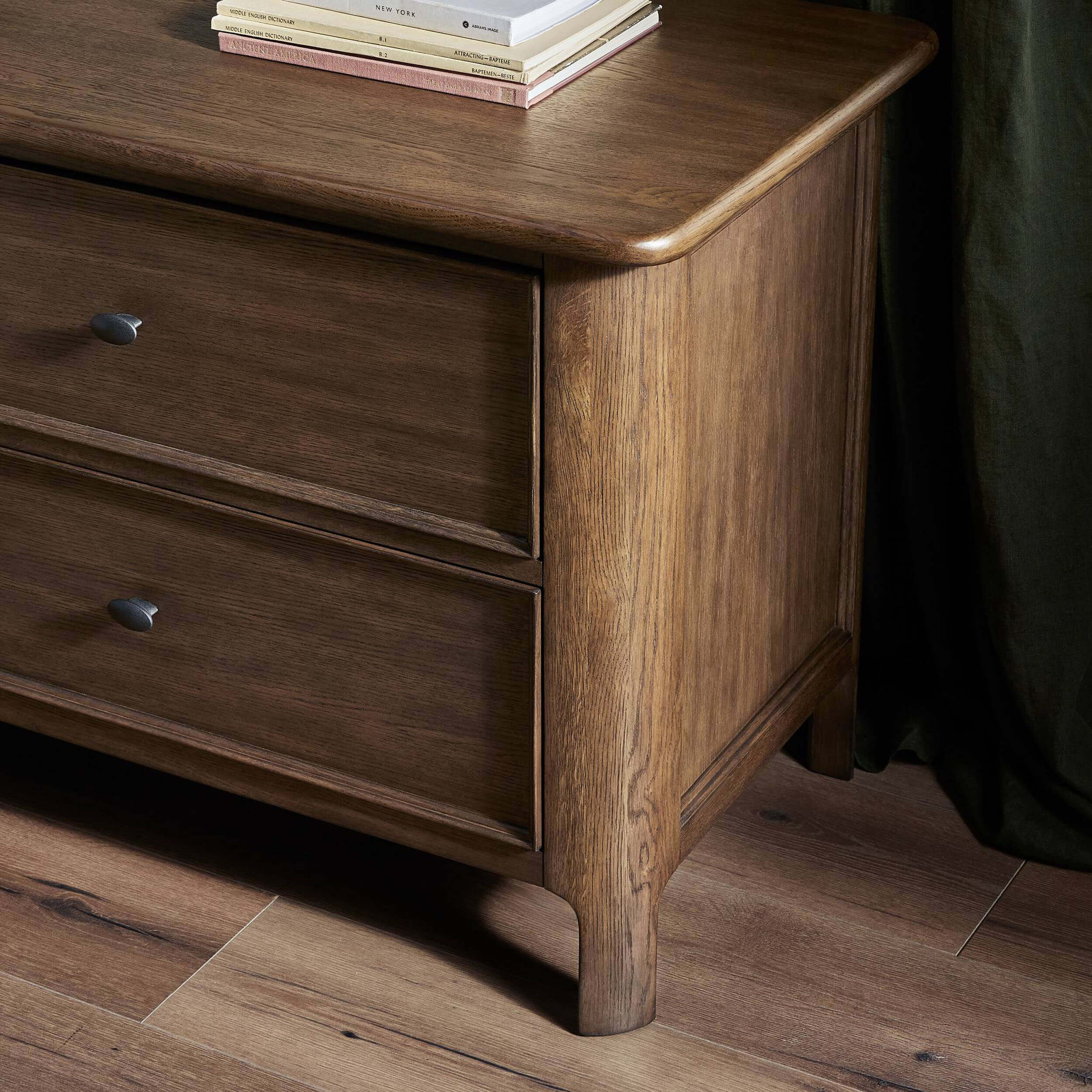 Russ Nightstand, Aged Oak by Four Hands - Image 6