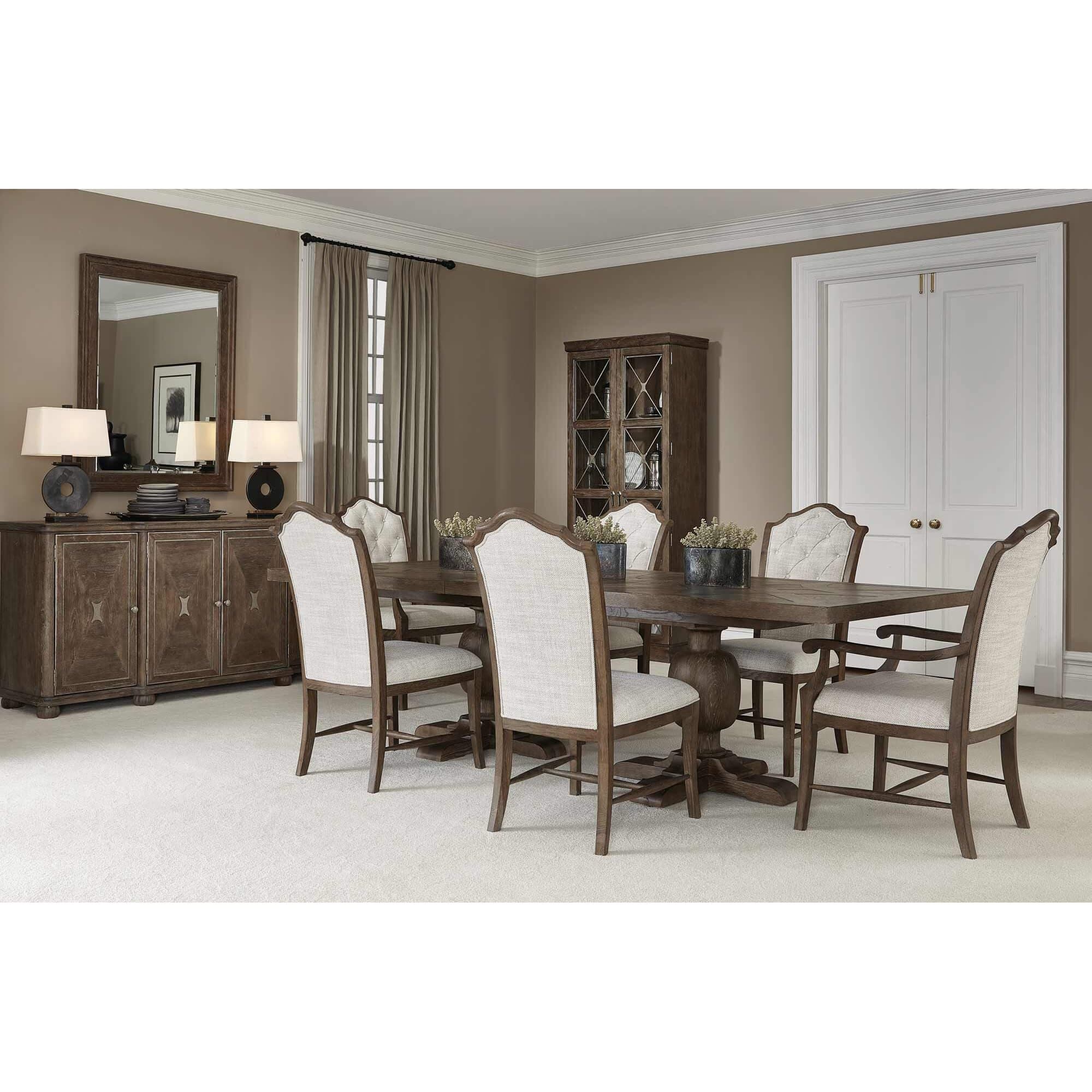 Rustic Patina Side Chair, Peppercorn - Image 9