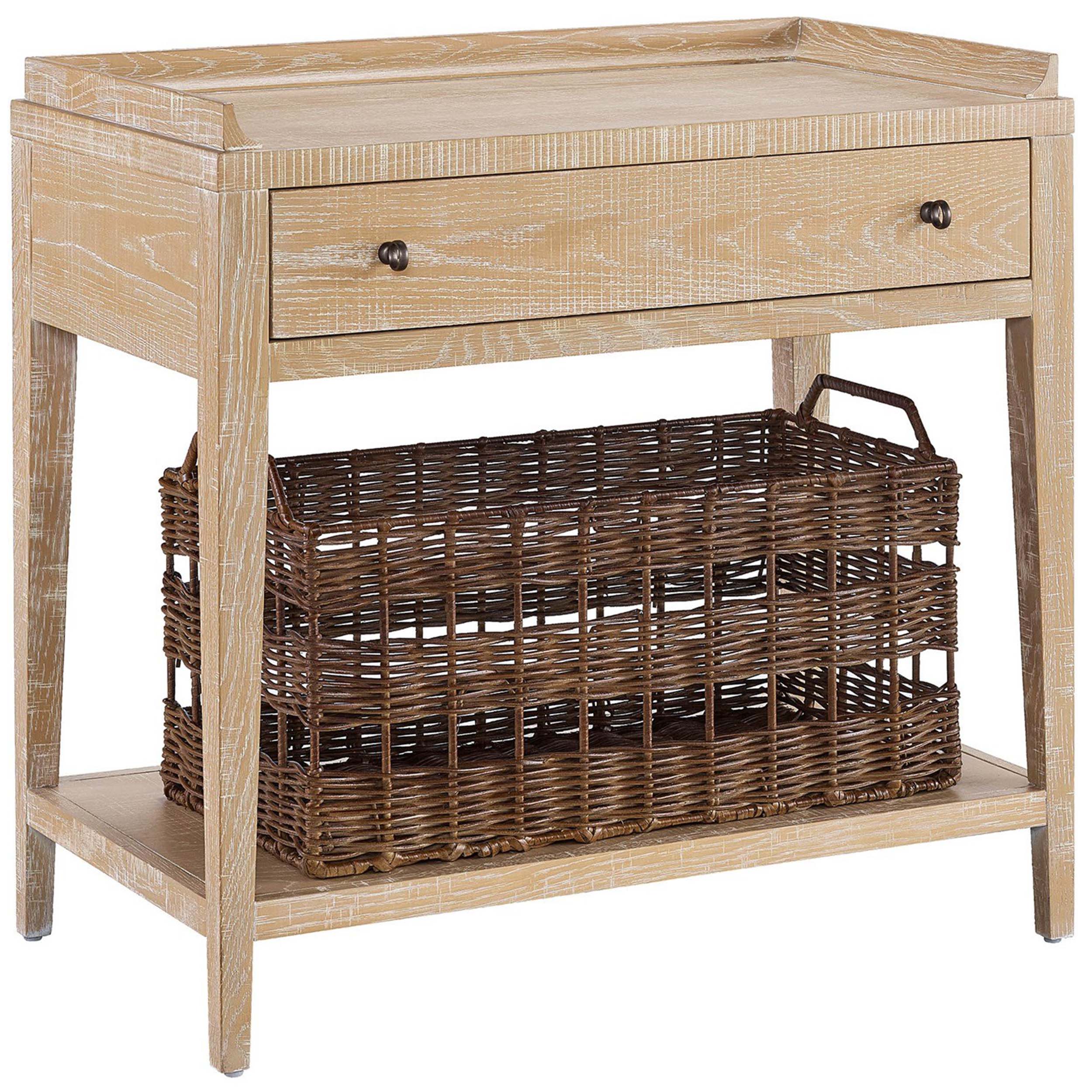 Rylie Nightstand, Rustic Natural