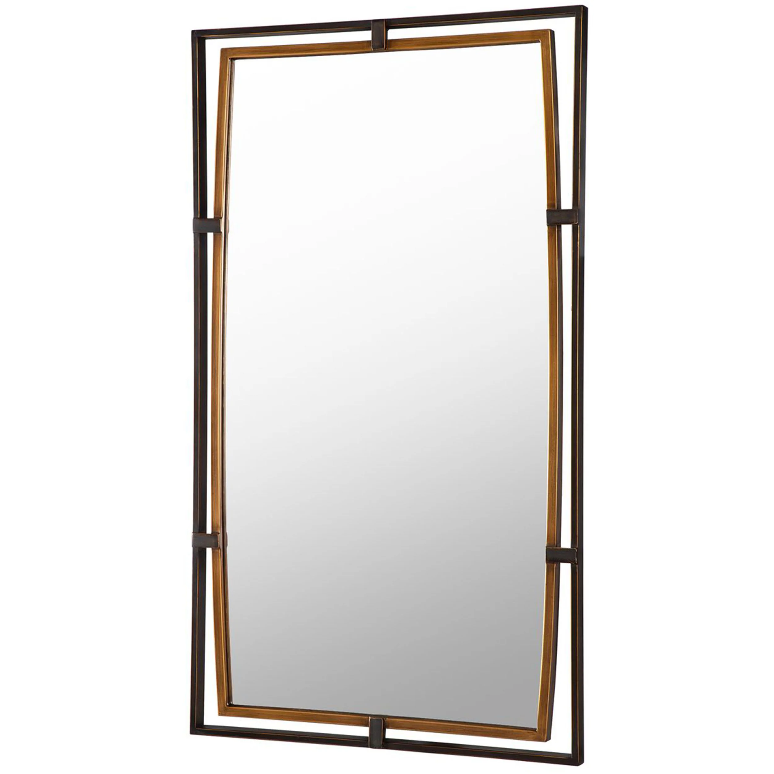 Sabino Mirror, Gold/Brown - Image 2