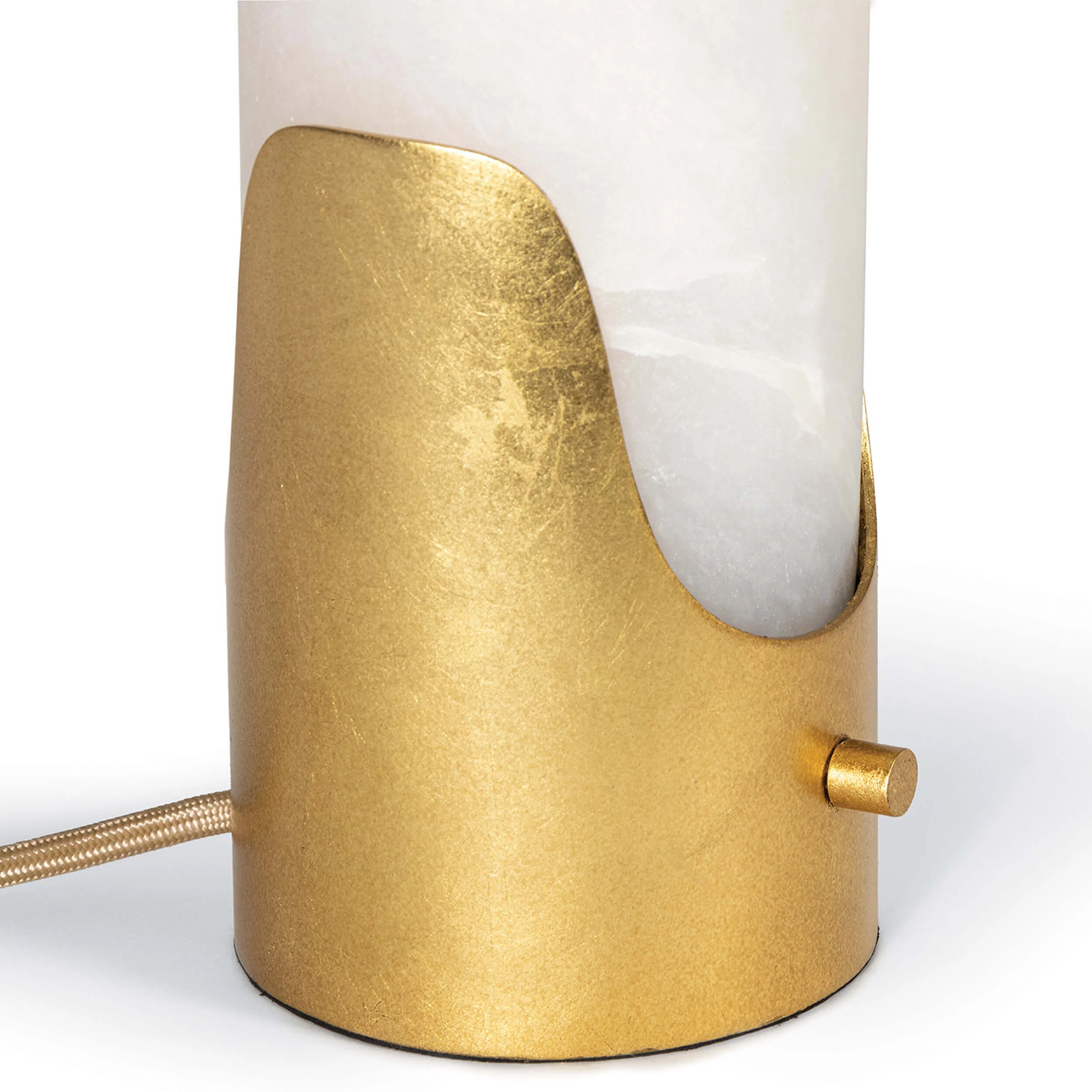 Sacha Table Lamp, Alabaster - Image 4