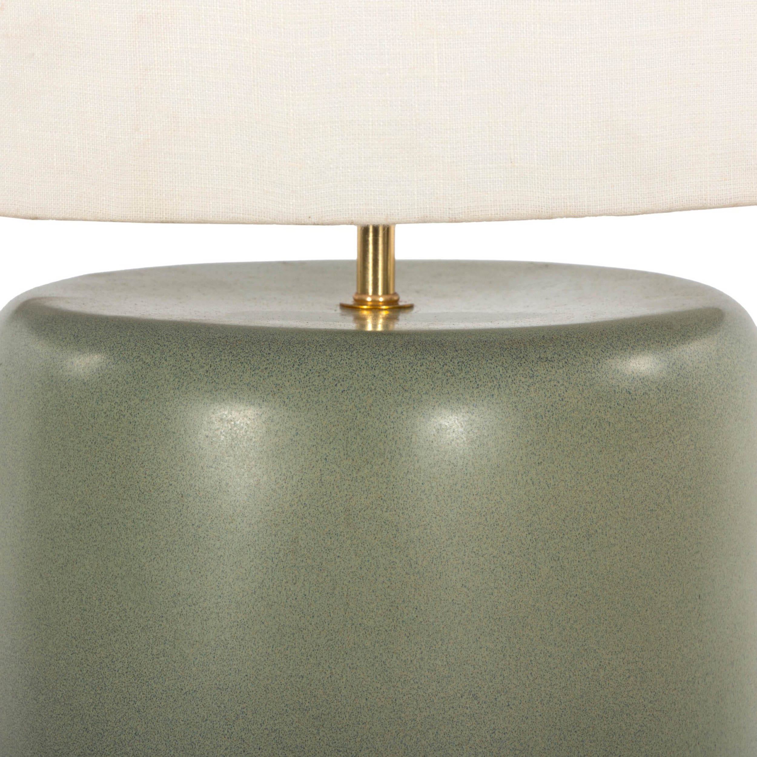 Sadia Table Lamp, Matte Sage by Four Hands - Image 3