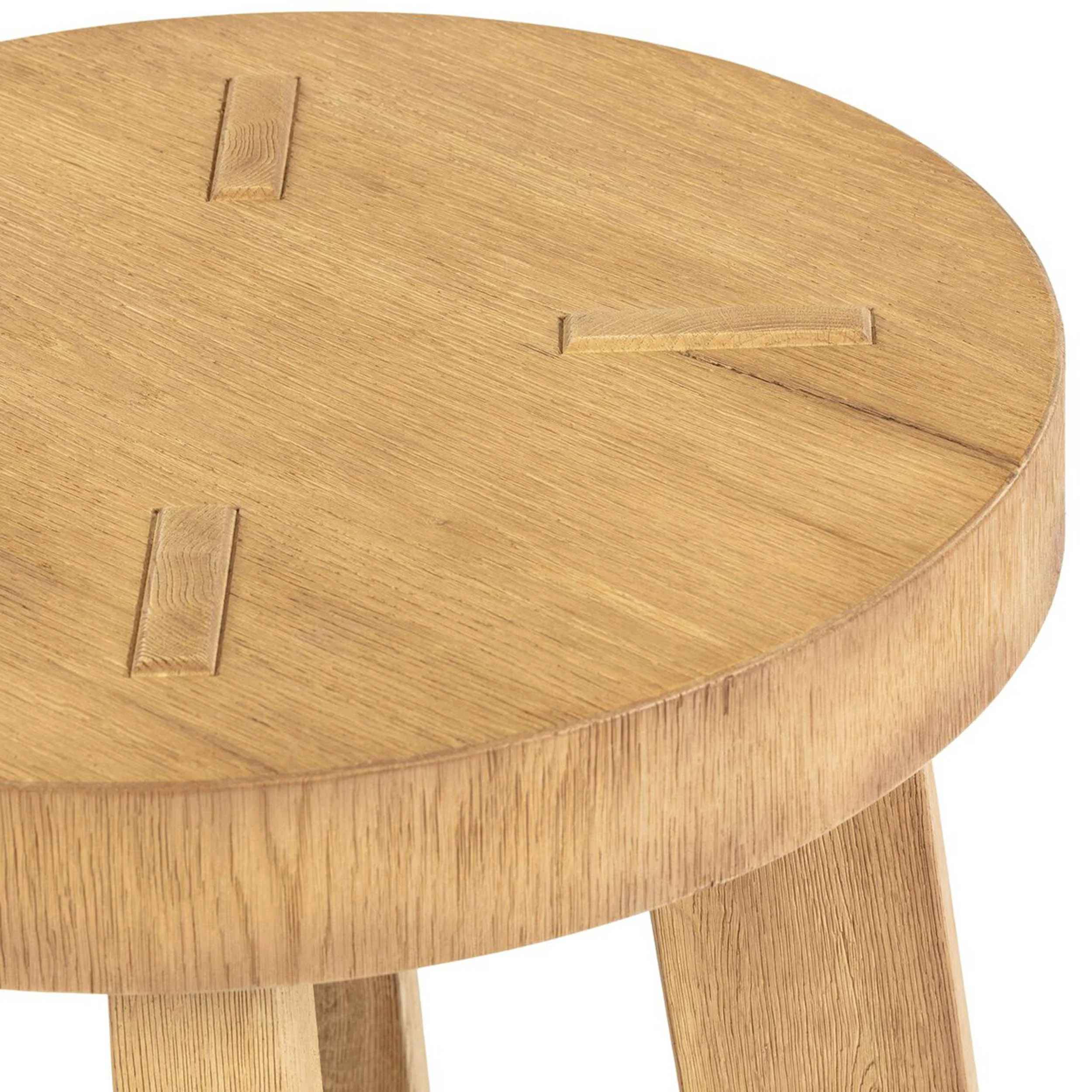 Sadira End Table, Worn Oak by Amber Lewis x Four Hands - Image 4