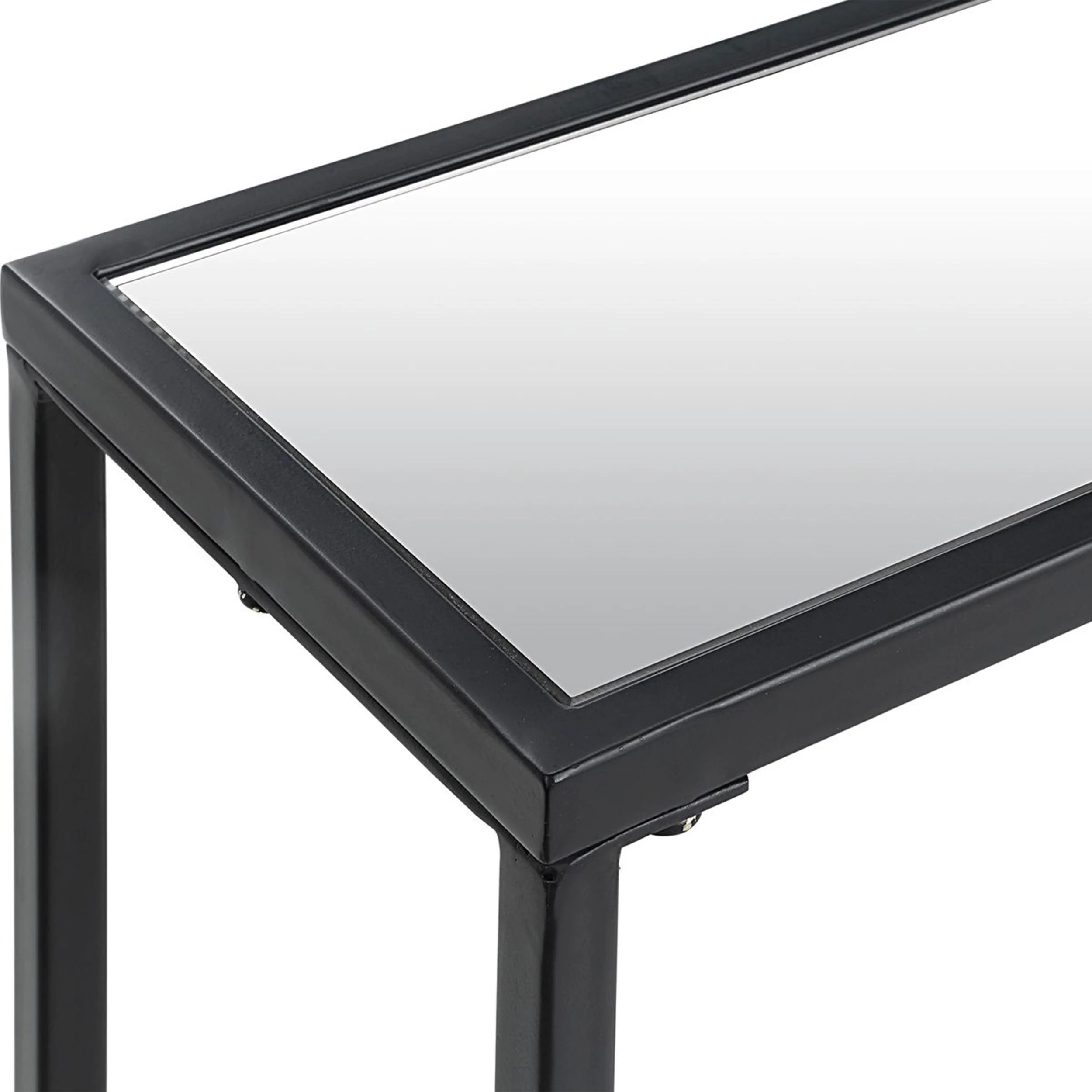 Safiya Console Table, Satin Black - Image 4