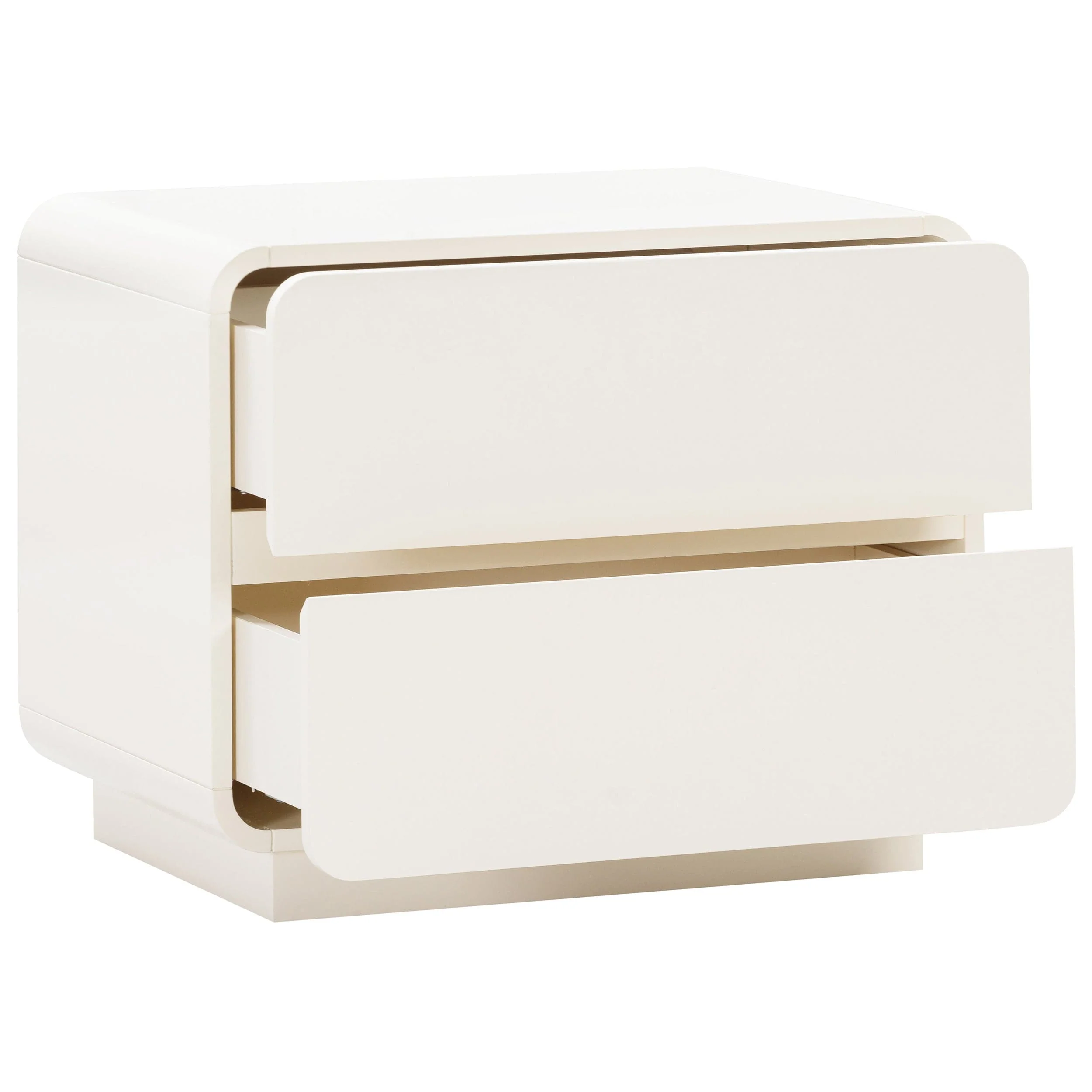Sagura Nightstand, Cream - Image 5