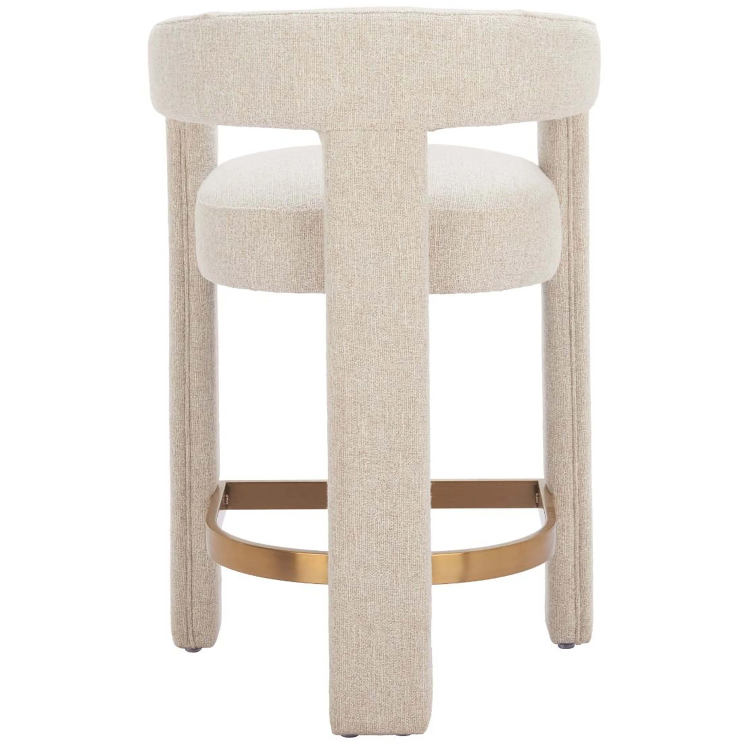 Saiko Counter Stool, Beige - Image 4