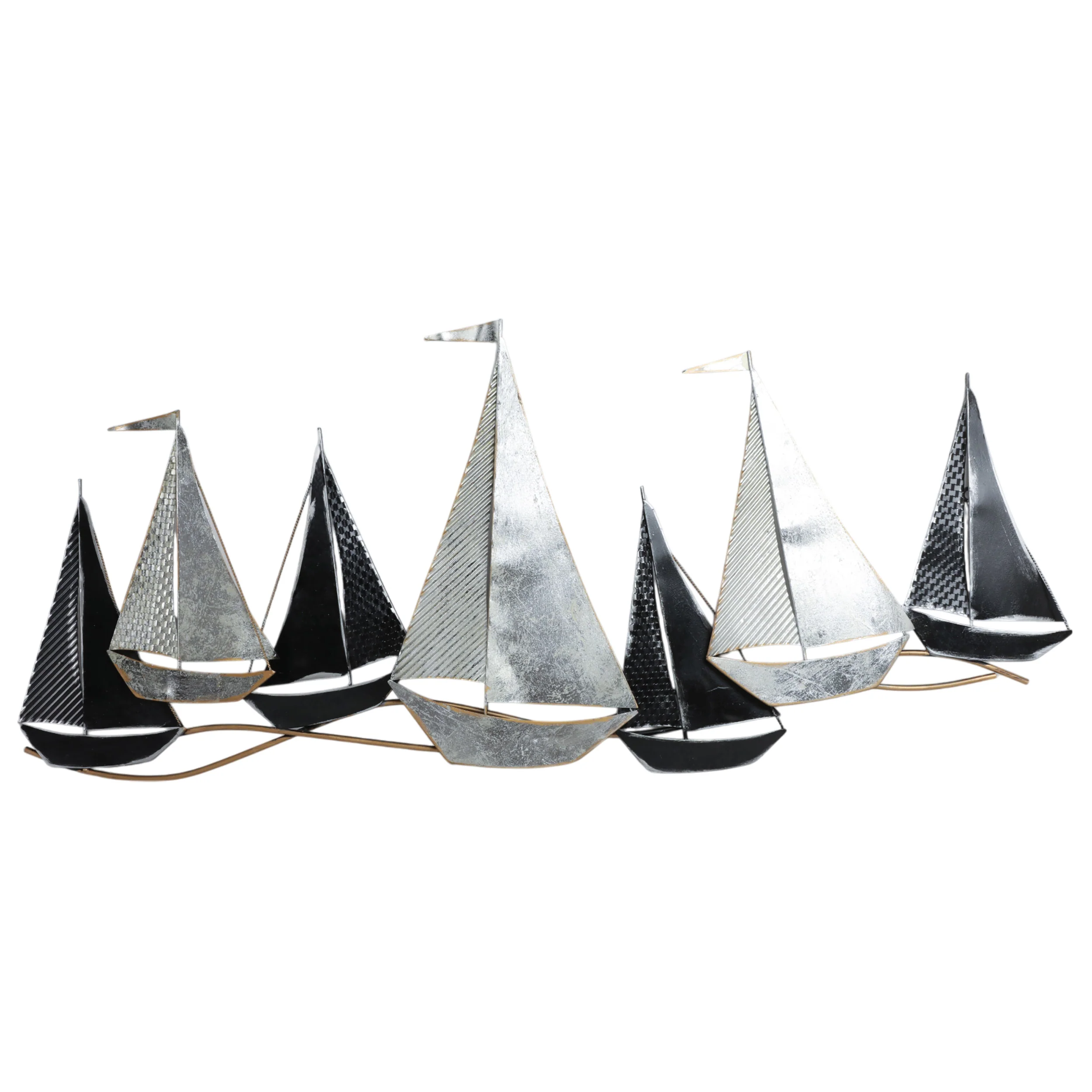 Sailboats Wall Decor, Multi - Image 3