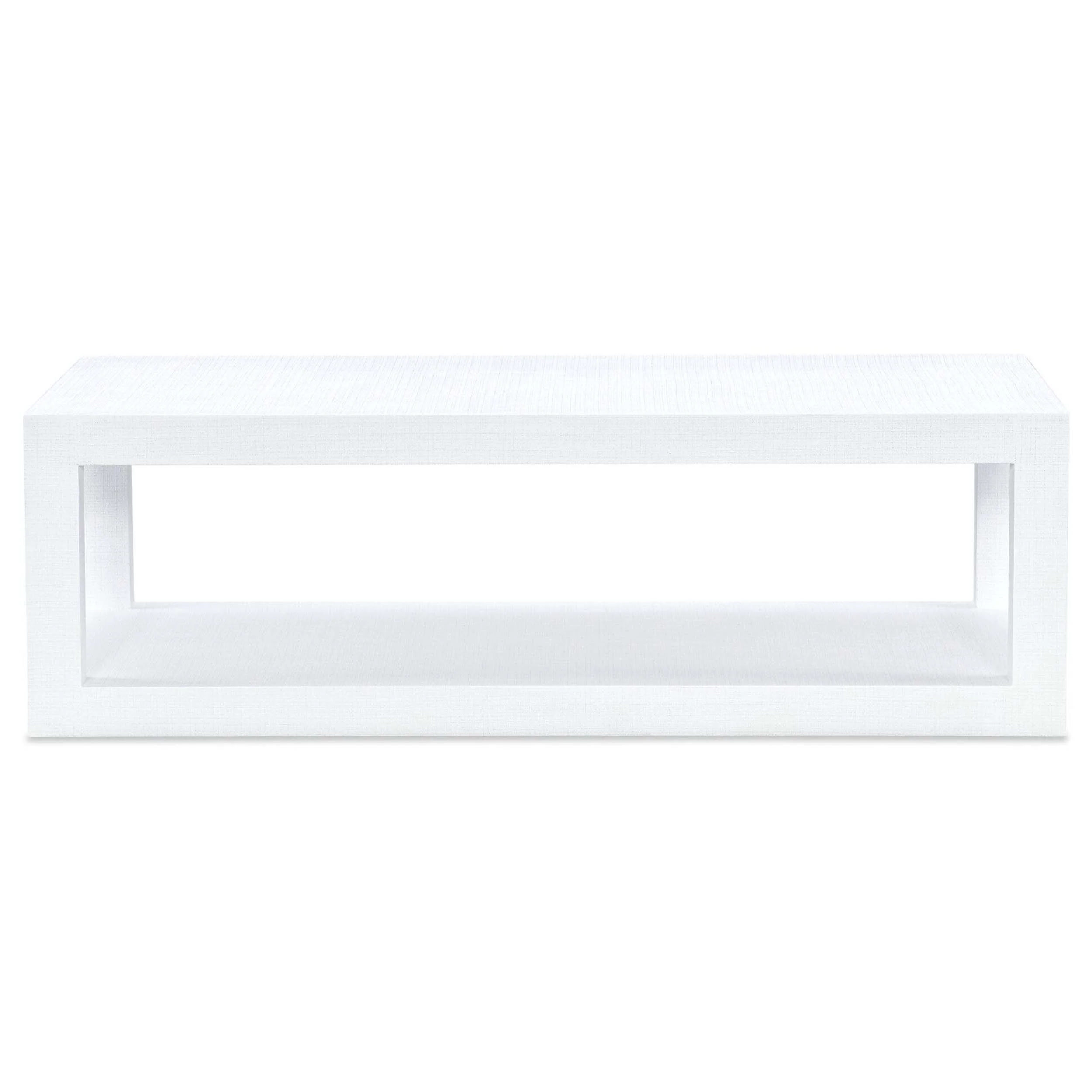 Sailmaker Rectangle Coffee Table, White - Image 2