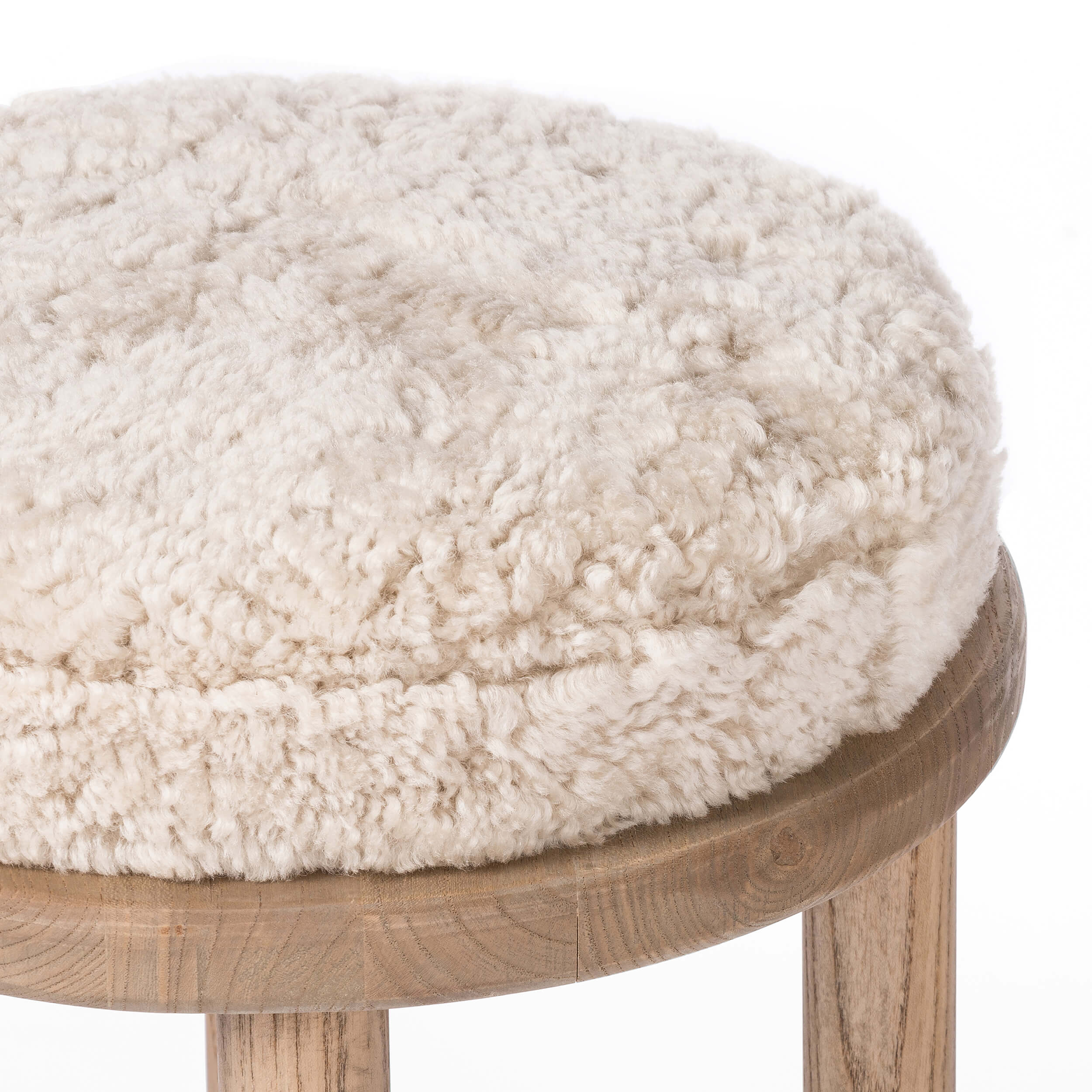 Saldino Counter Stool, Beige by Four Hands - Image 3