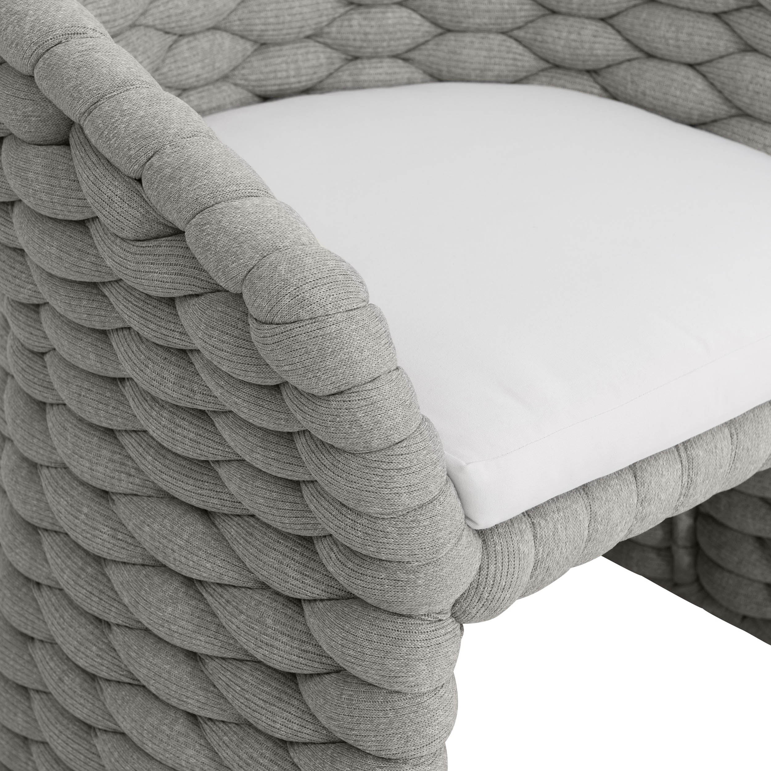 Salinas Arm Chair, Nordic Grey - Image 5