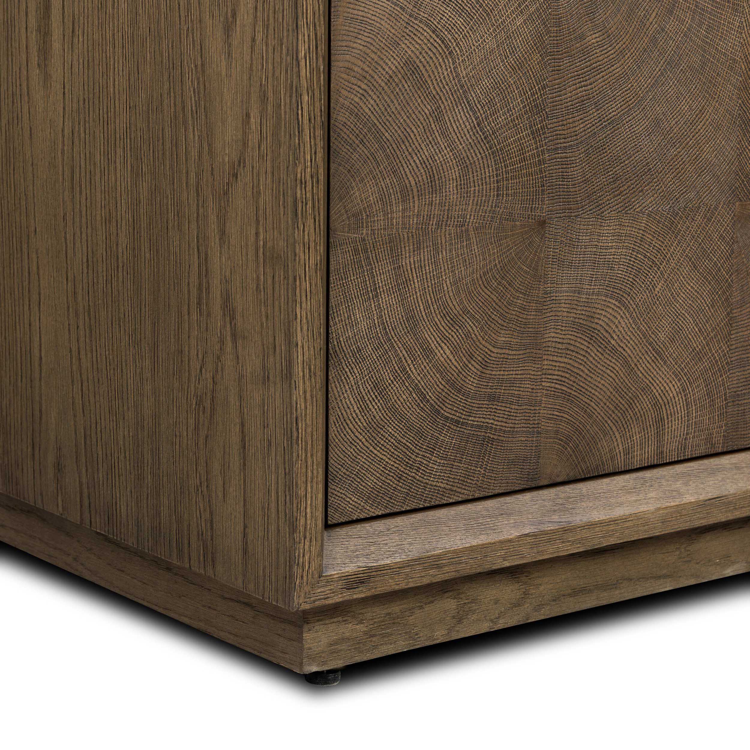 Salta 4 Drawer Dresser, Brown Oak Thin Oyster by Four Hands - Image 7